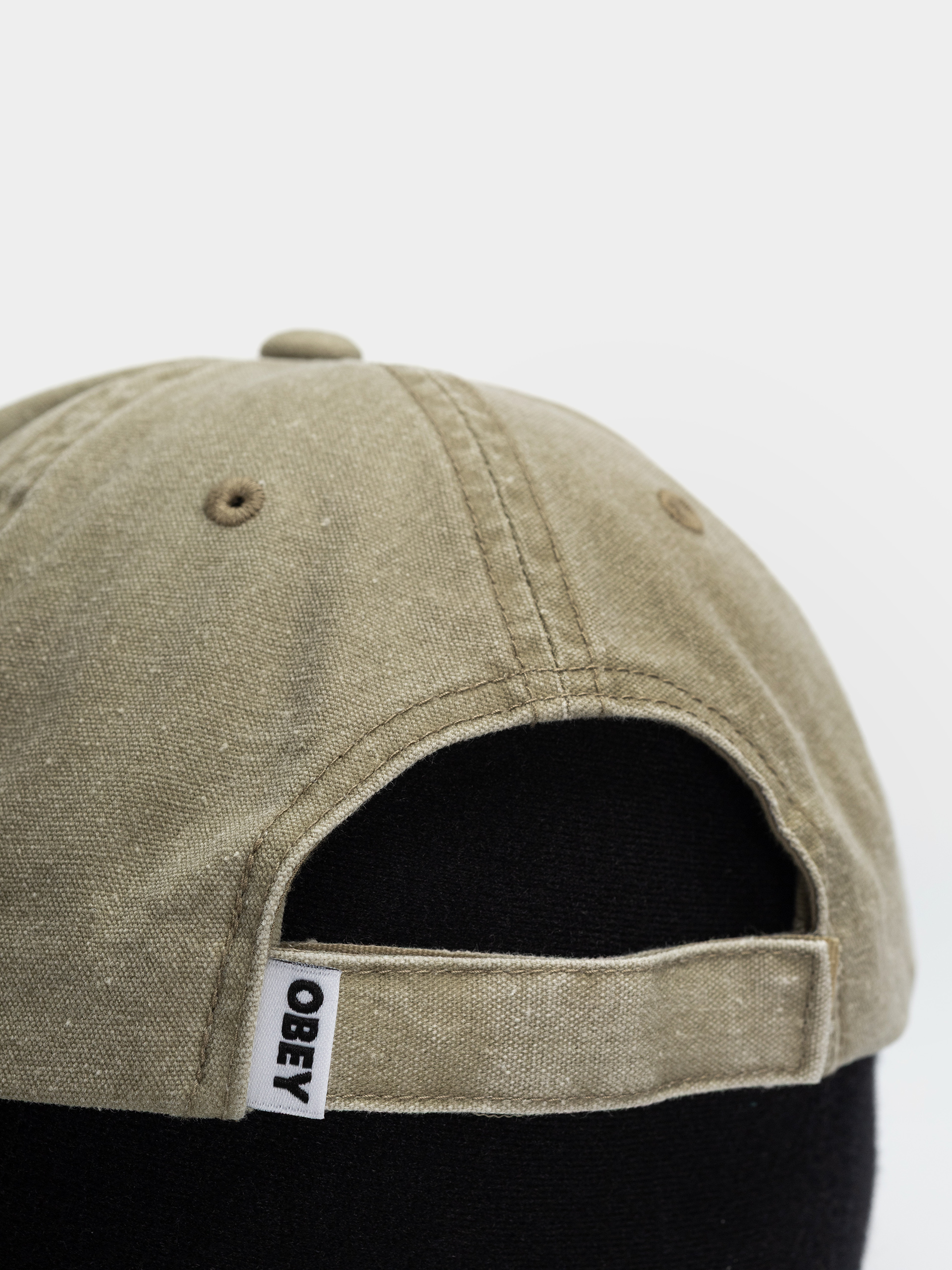Šiltovka OBEY Icon Eyes Pigment 6 Panel (pigment khaki)