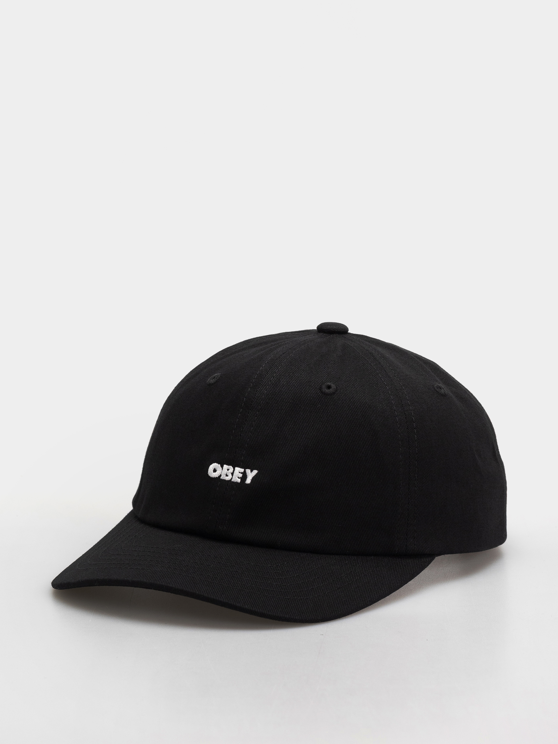 Šiltovka OBEY Bold Curve 6 Panel (black)