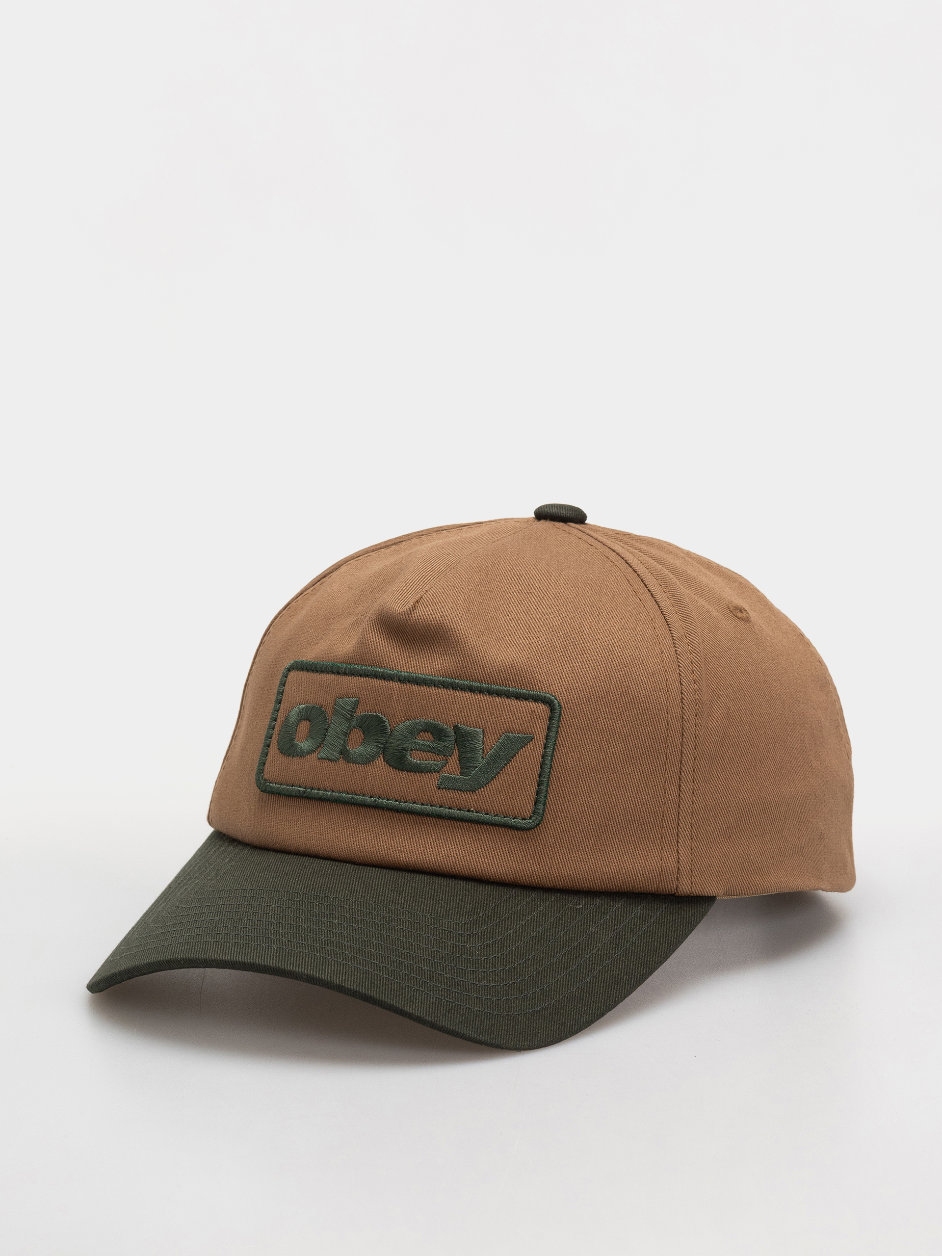 Šiltovka OBEY Ranch 5 Panel (deep forest multi)