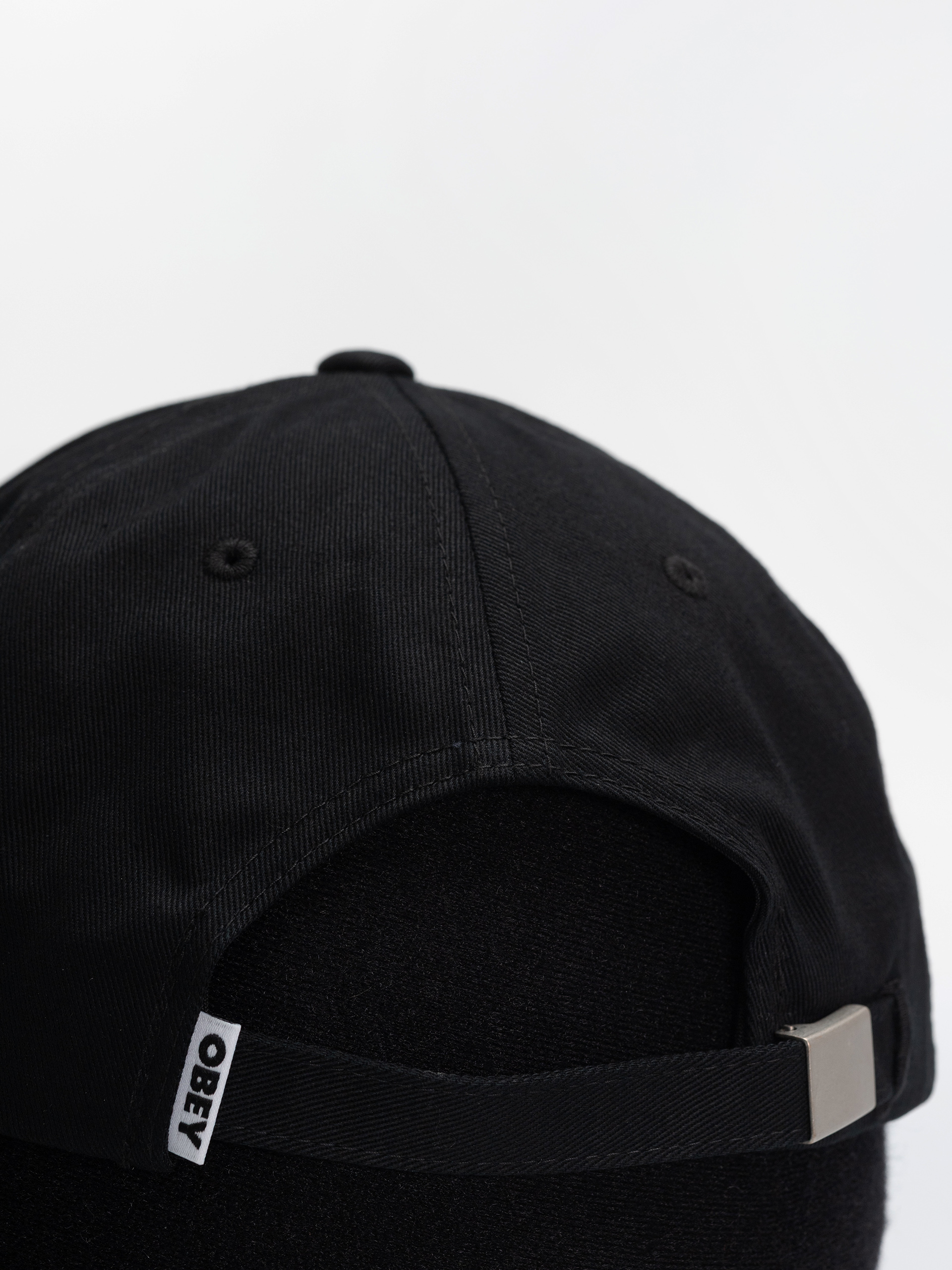 Šiltovka OBEY Design Studios 5 Panel (black)