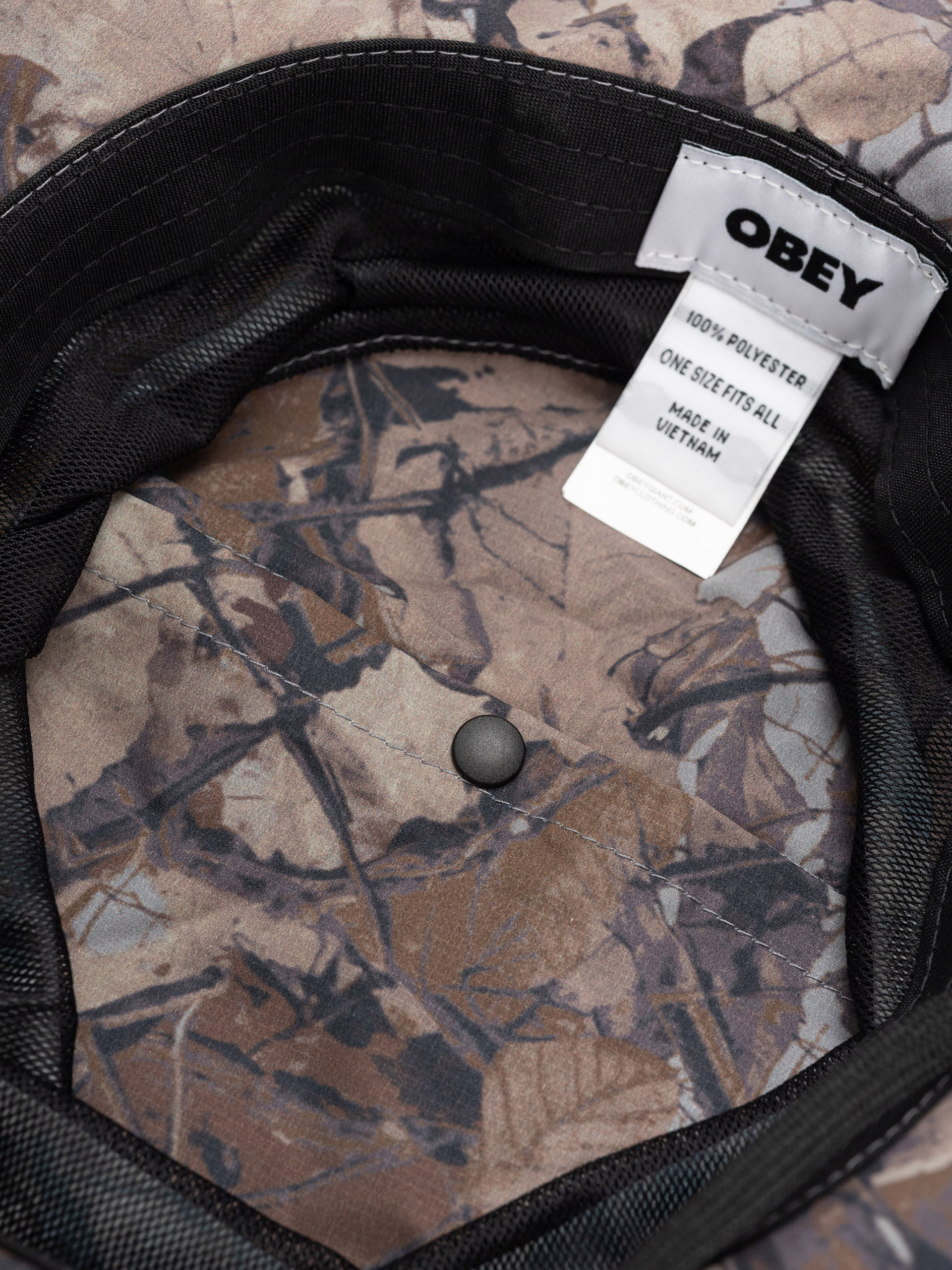 Klobúk OBEY Sobo Trail Bucket (fence camo multi)