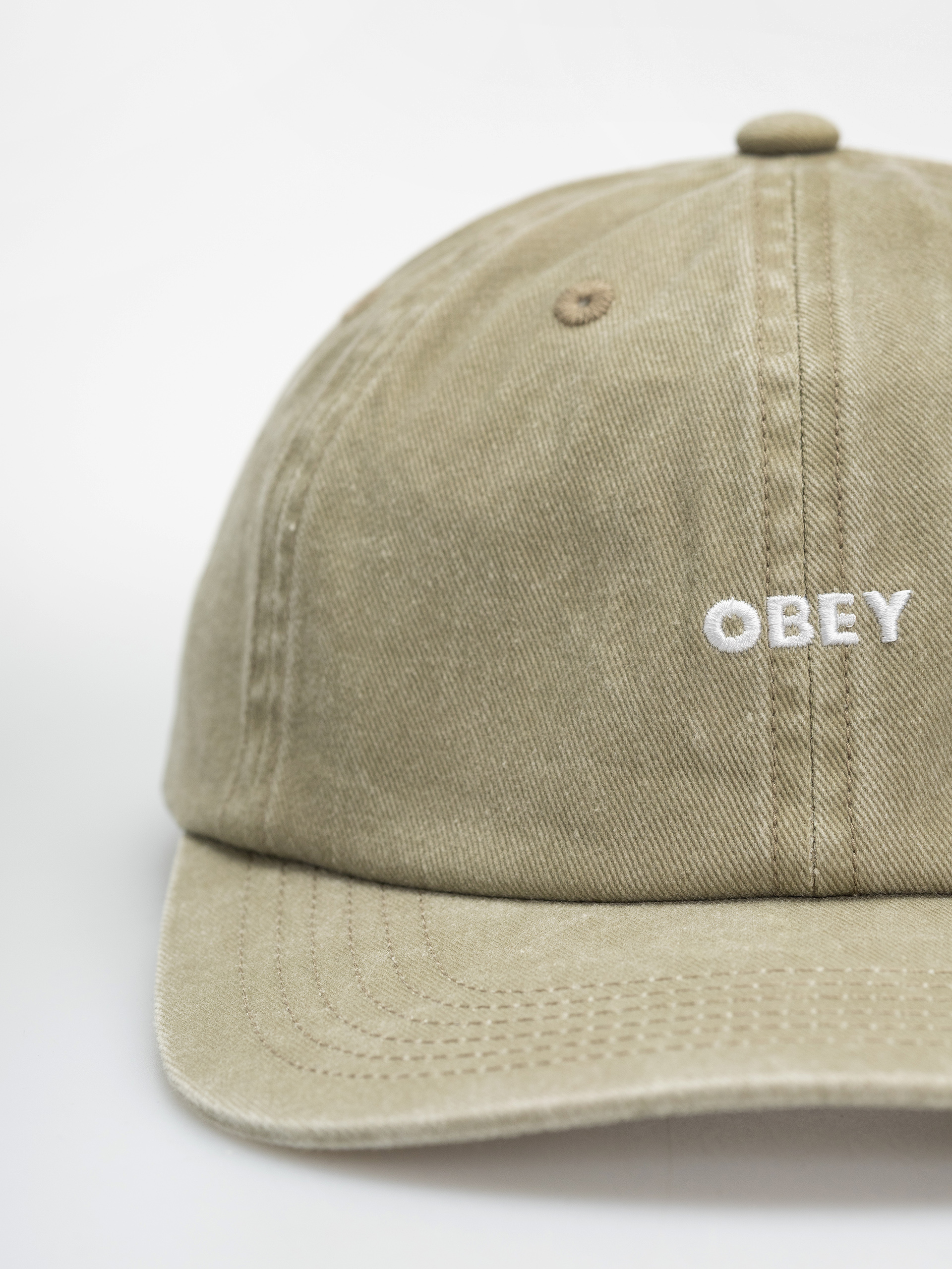 Šiltovka OBEY Pigment Bold 6 Panel (pigment khaki)