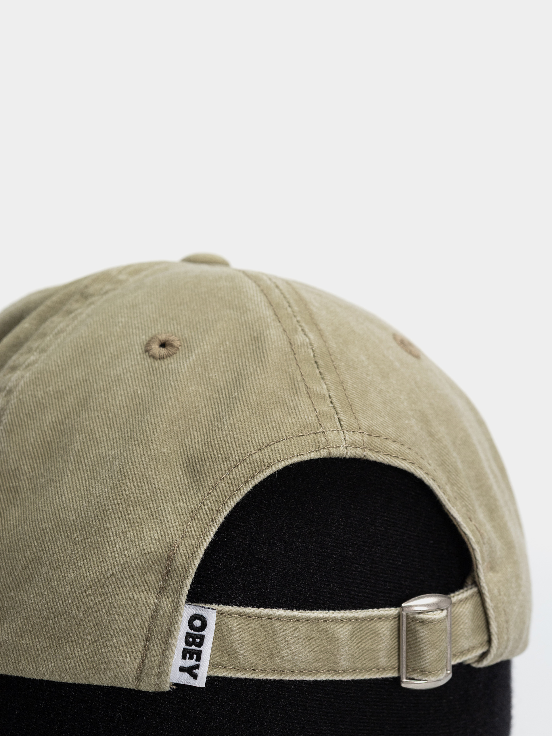 Šiltovka OBEY Pigment Bold 6 Panel (pigment khaki)