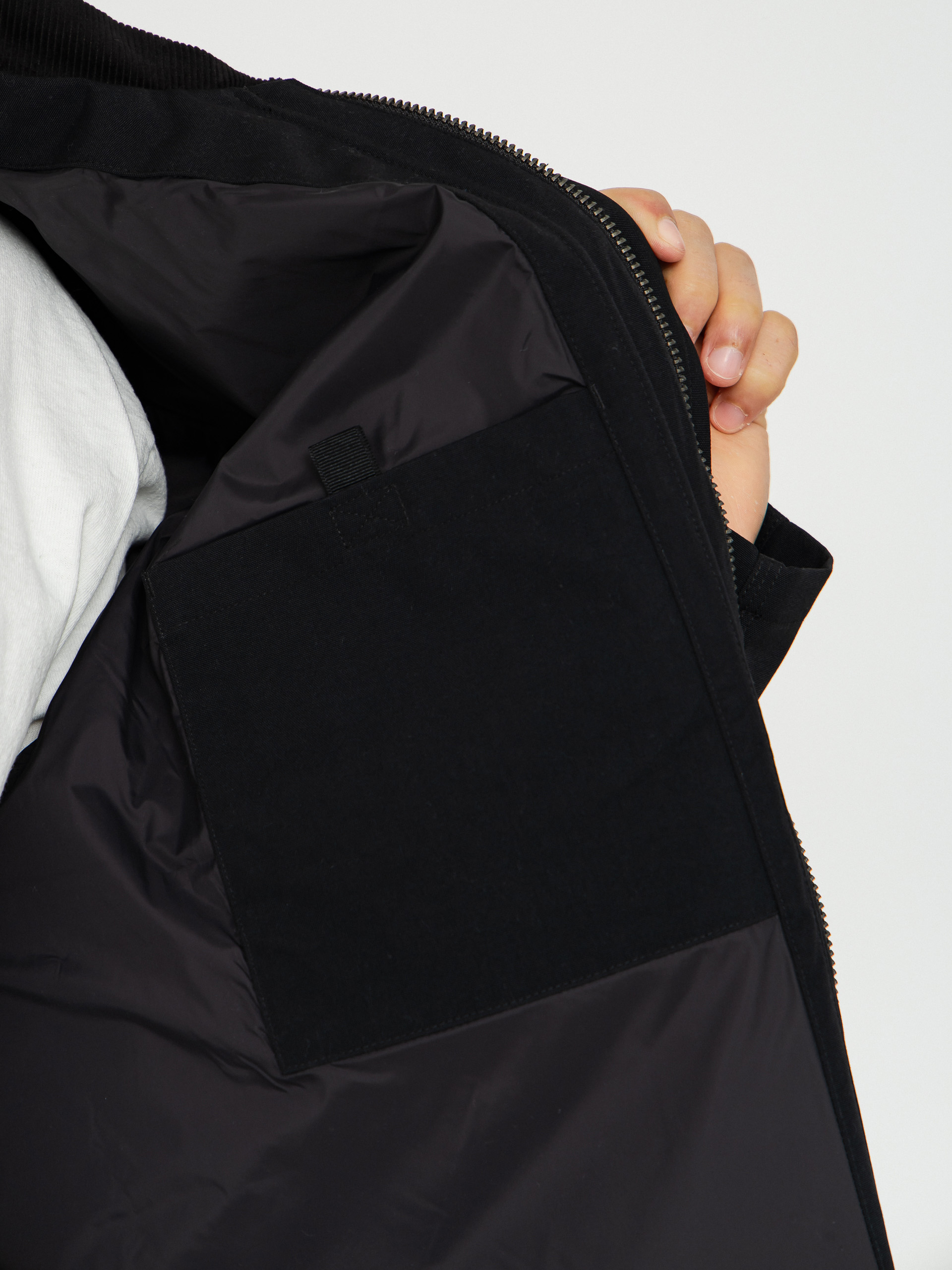 Bunda Carhartt WIP Clapton (black/black)
