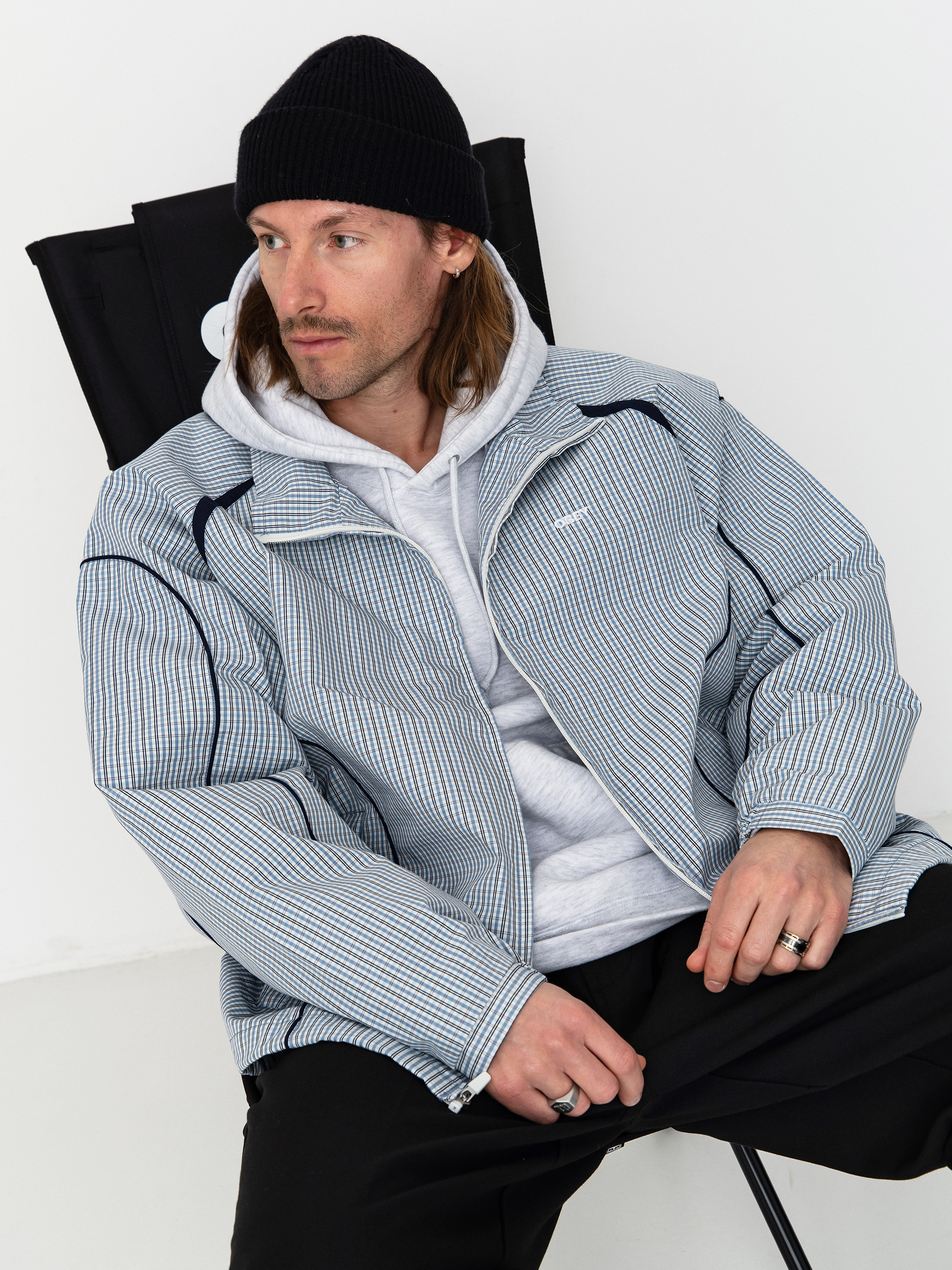 Bunda OBEY Practice Windbreaker (plaid multi)