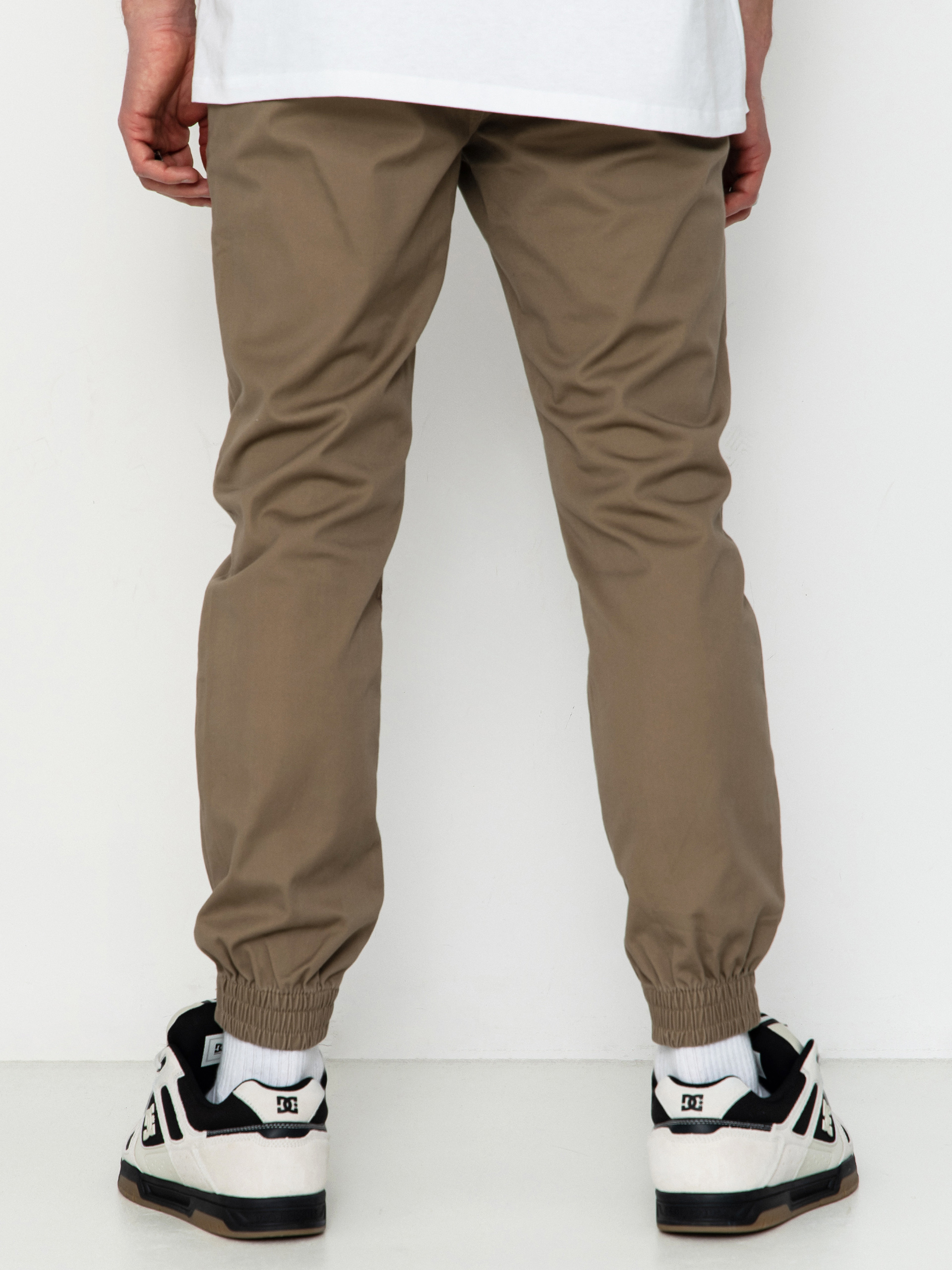 Nohavice Volcom Frickin Slim Jogger (khaki)
