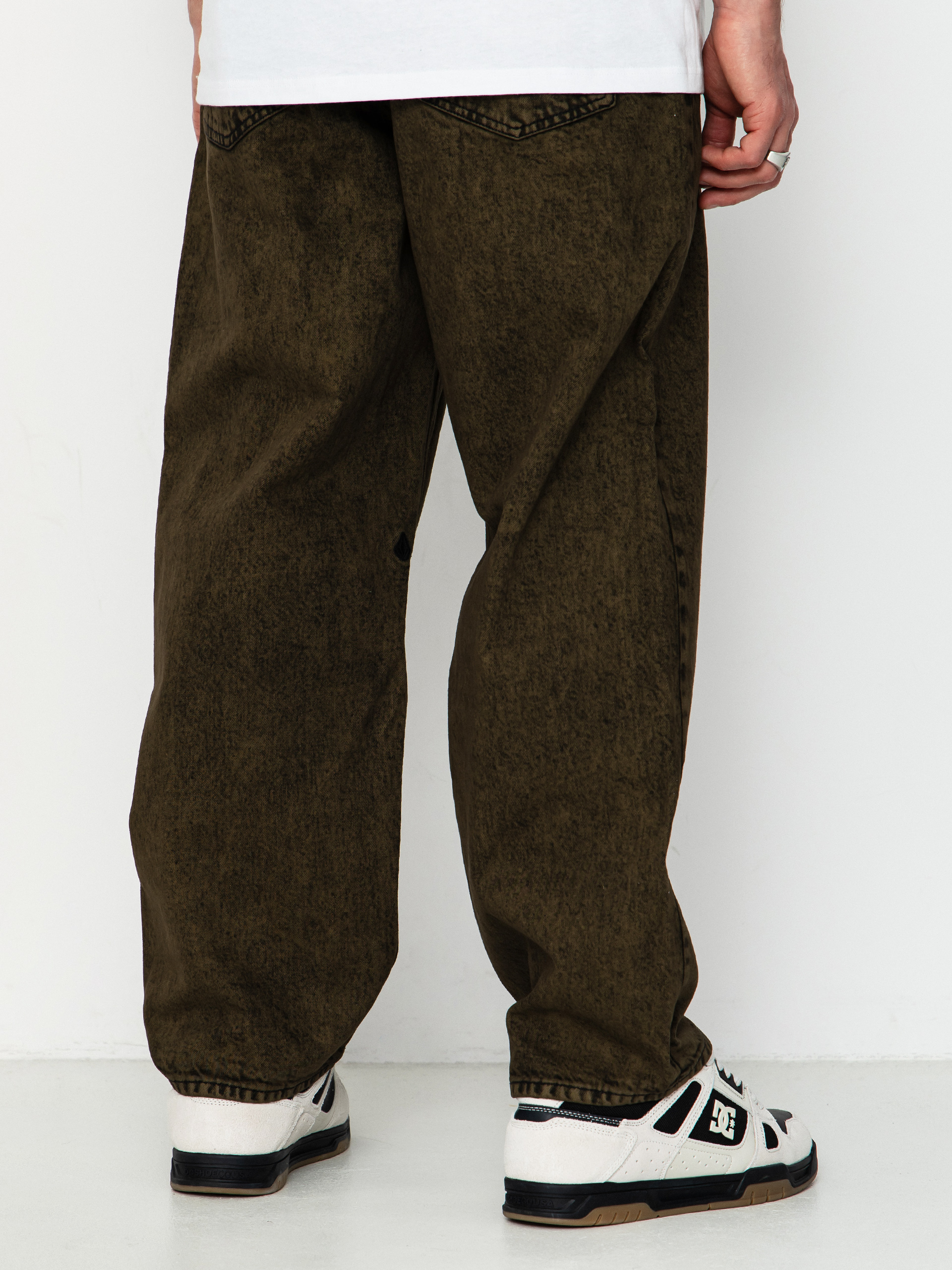 Nohavice Volcom Billow (sage leaf)