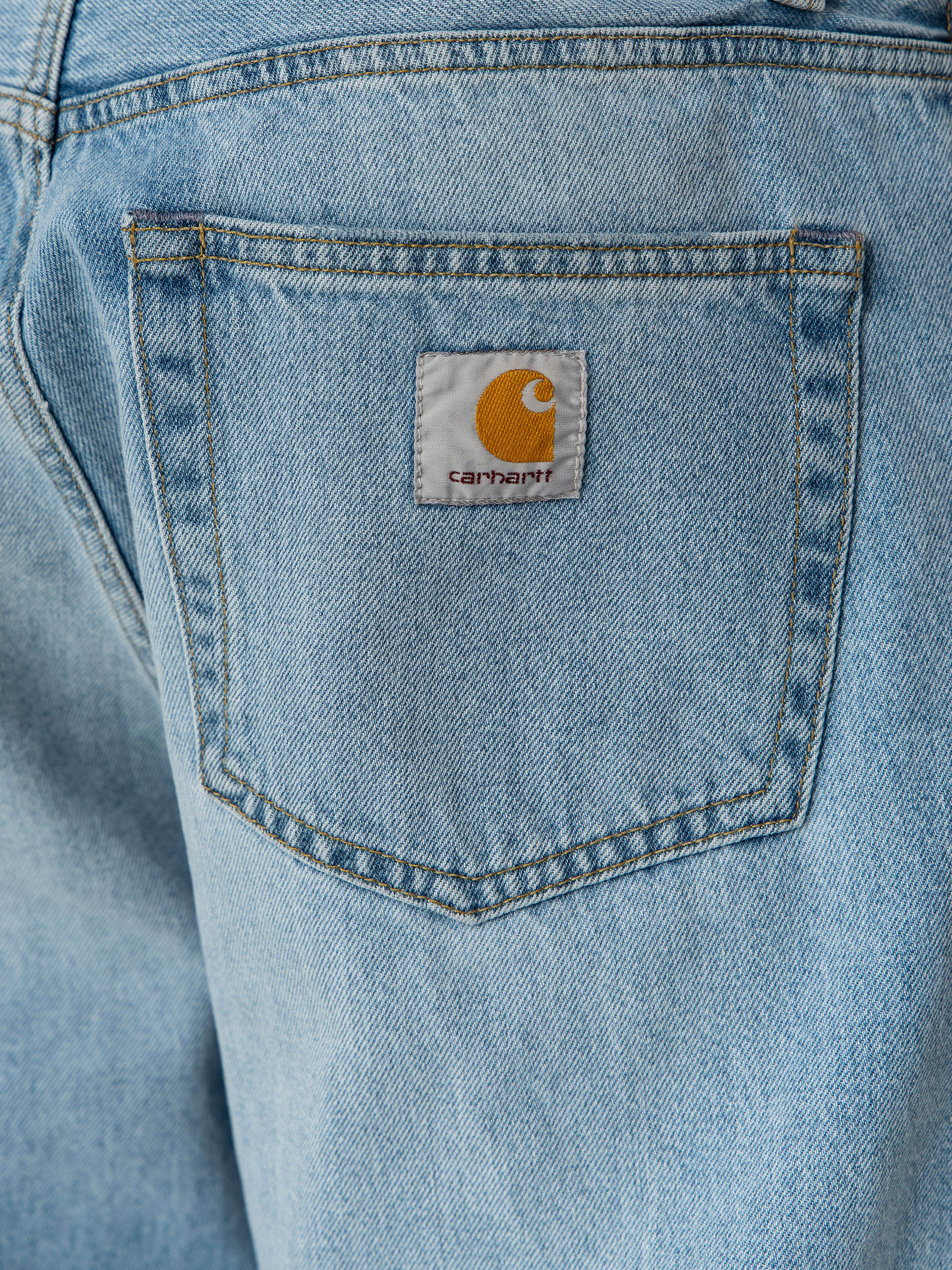 Nohavice Carhartt WIP Landon (blue heavy worn bleached)