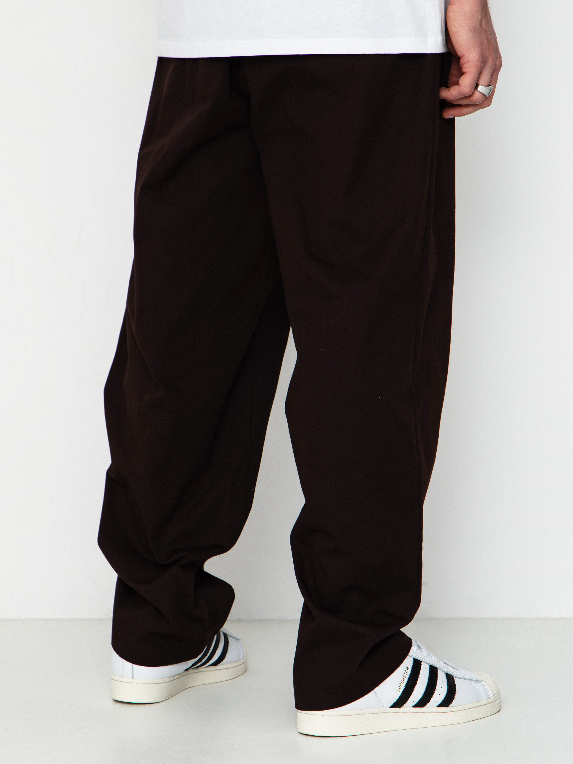 Nohavice adidas Pintuck 2.0 (aurora coffee)