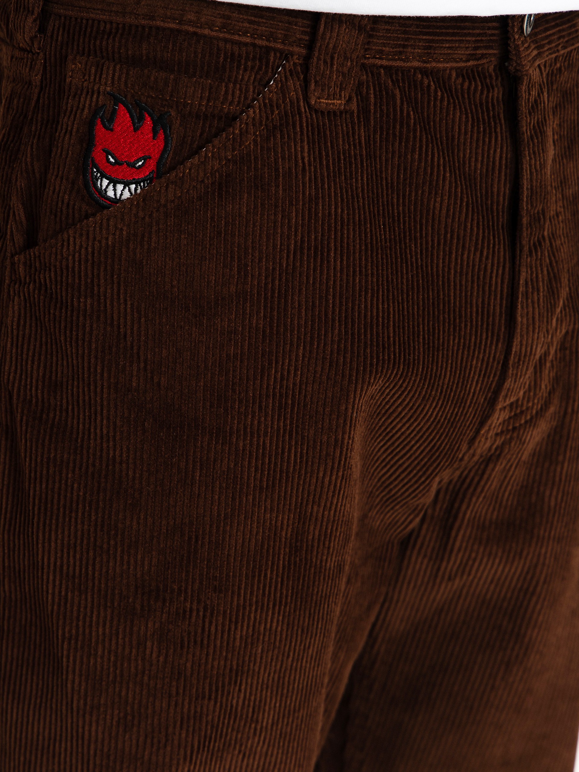 Nohavice Spitfire Bighead Fill Corduroy (brown)