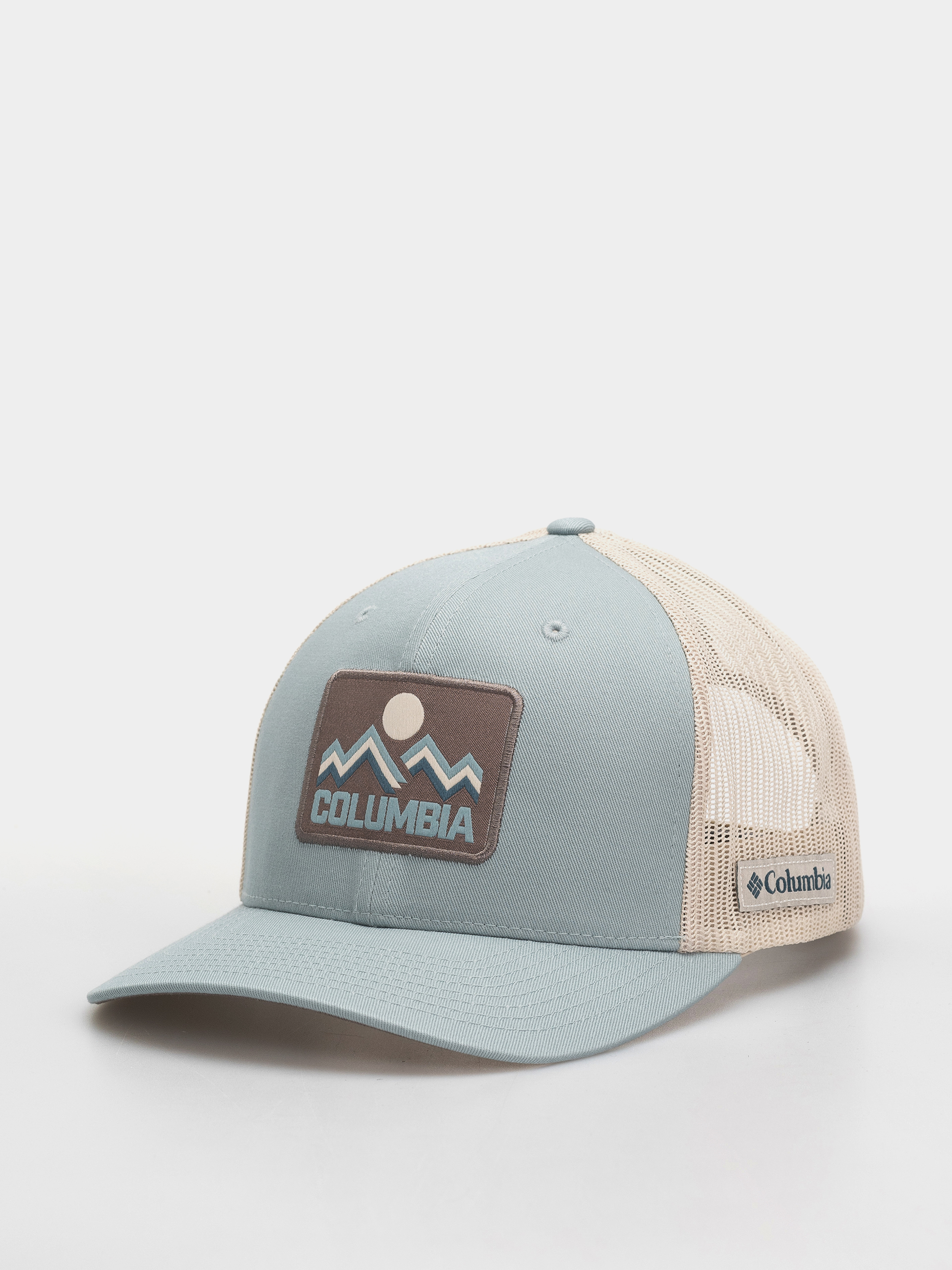u0160iltovka Columbia Mesh Snap Back (crushed blue/iron/columbia mountains)