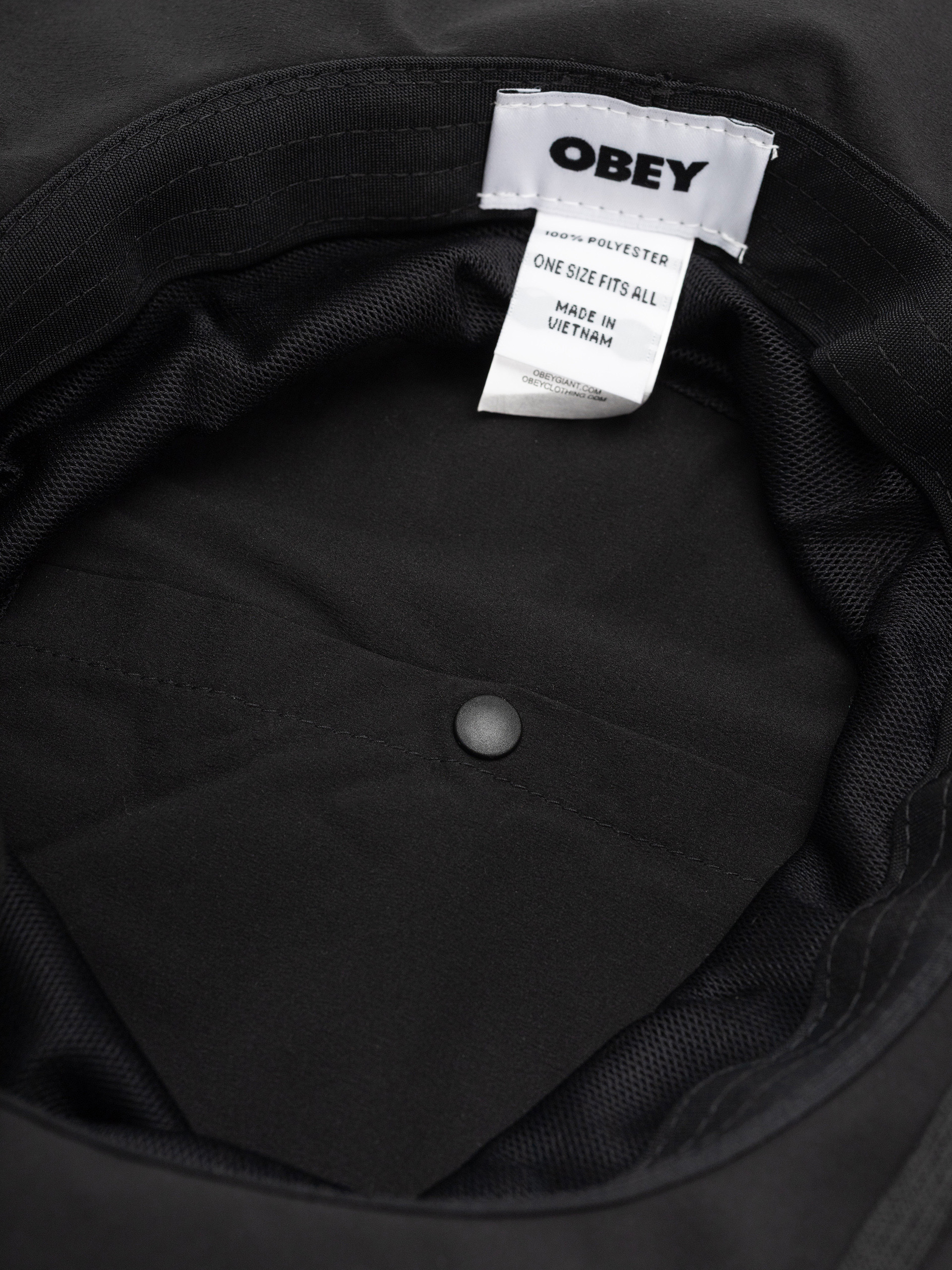 Klobúk OBEY Sobo Trail Bucket (black)