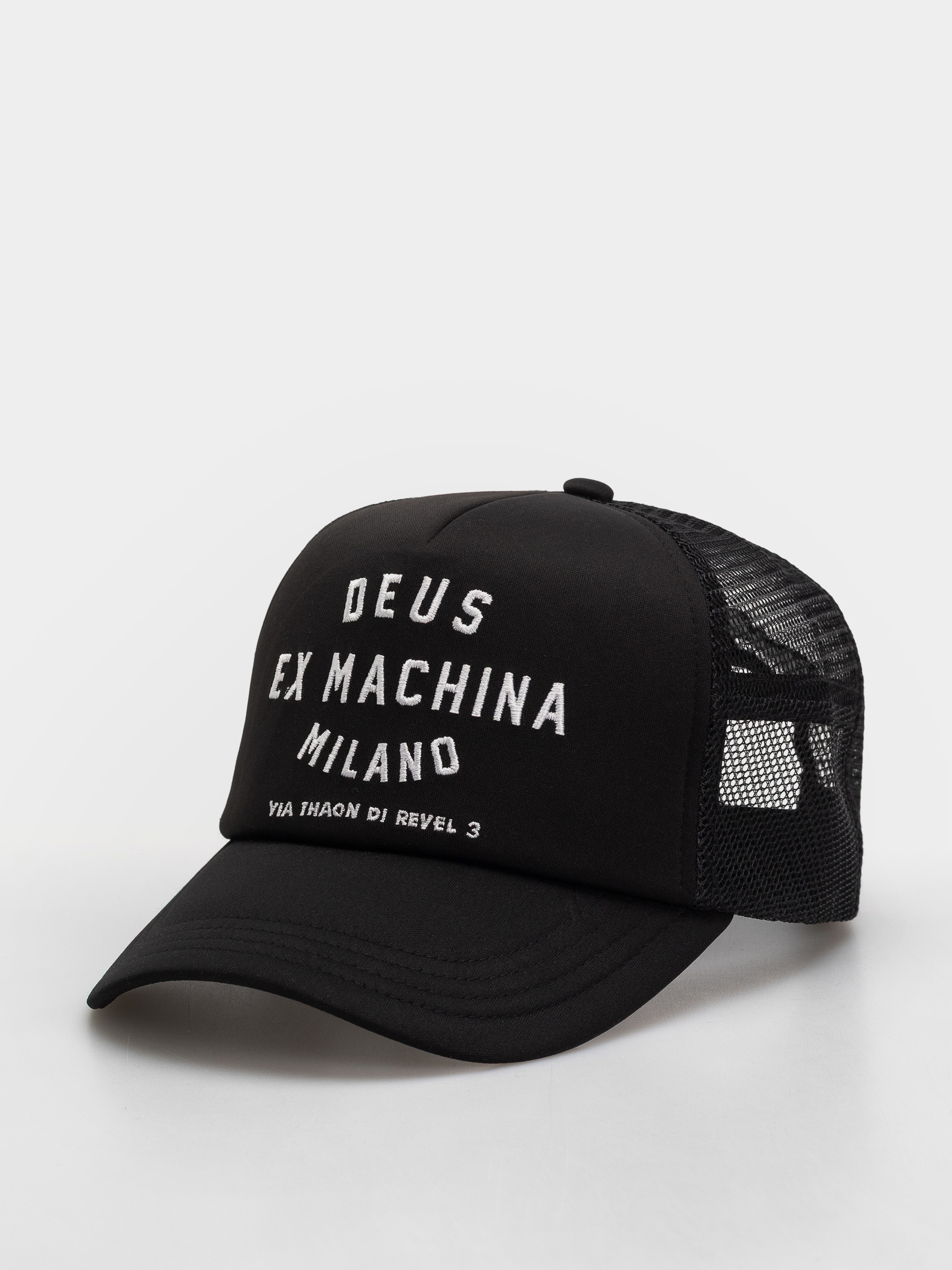 Šiltovka Deus Ex Machina Milano Address (black)