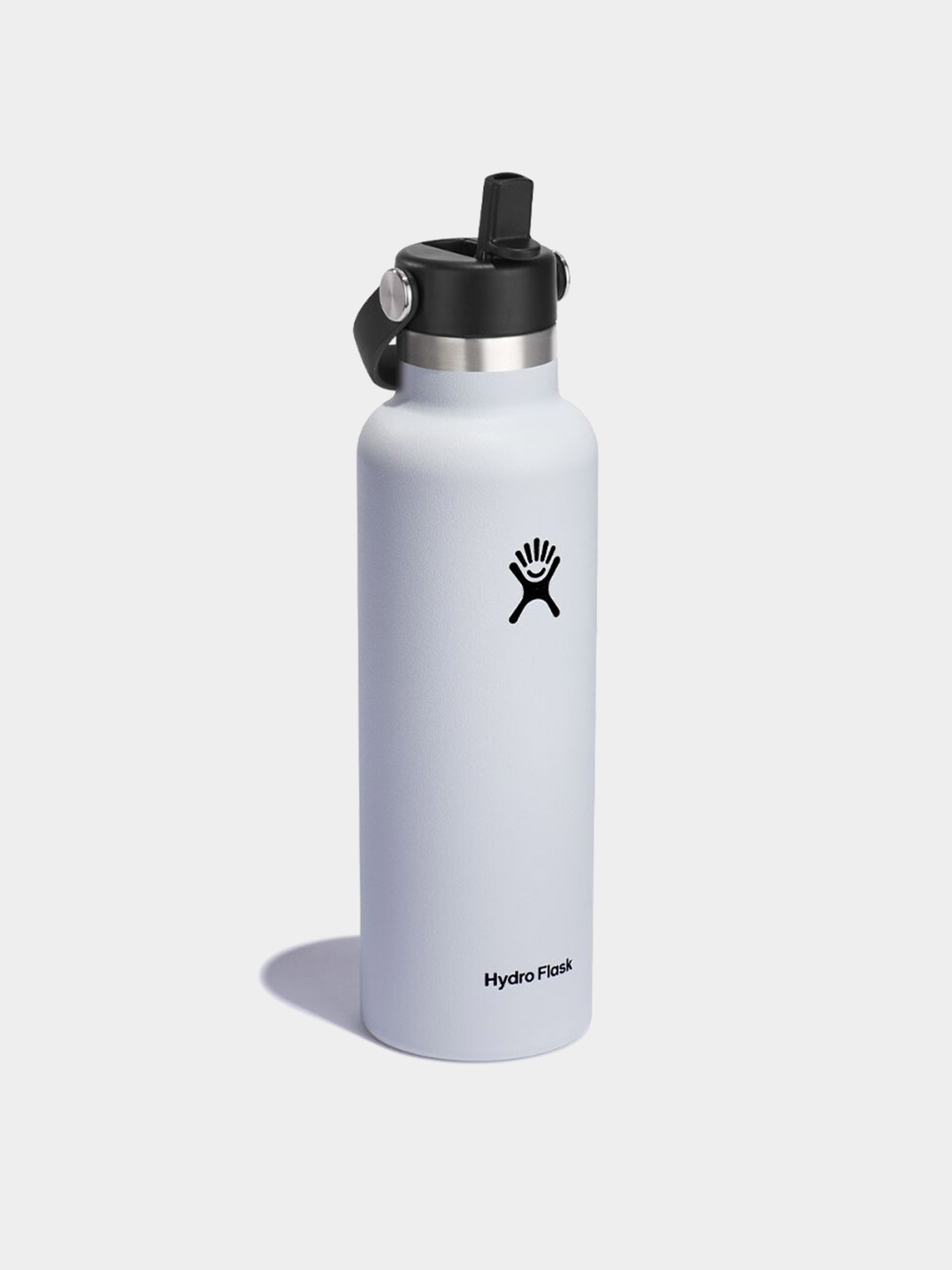 Fľaša Hydro Flask Standard Flex Straw Cap 621ml (white)