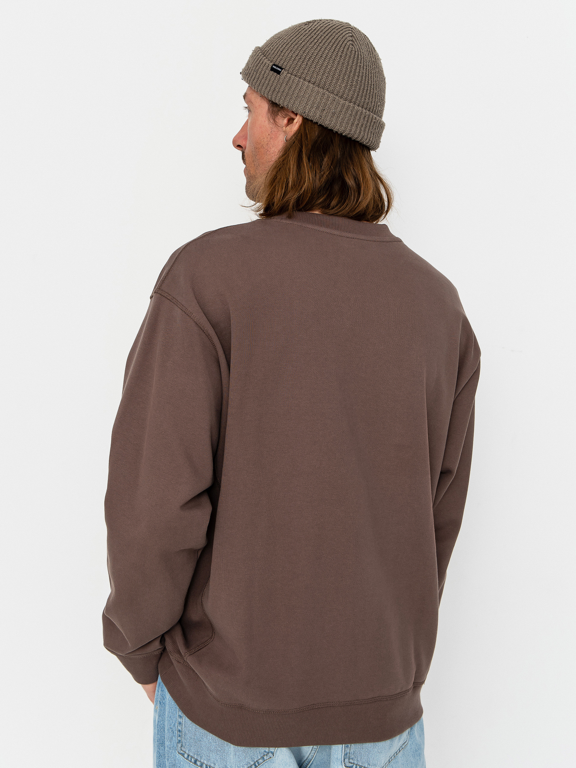 Mikina New Balance Athletics Premium Logo Crew (cortado)