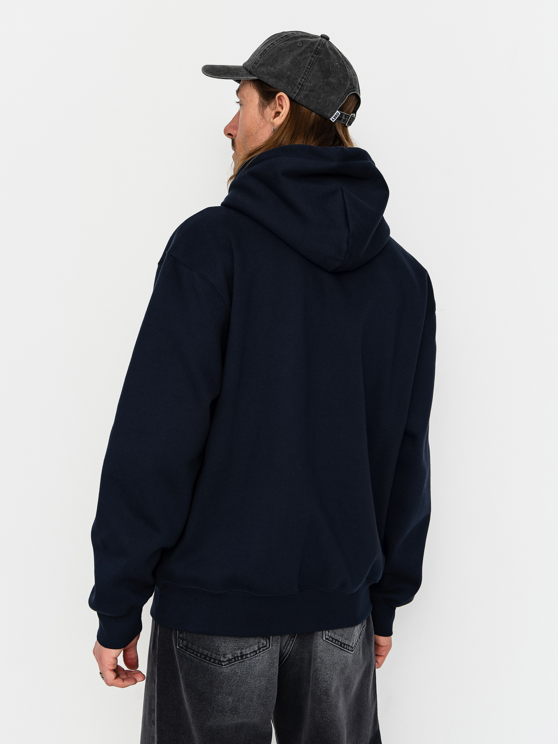 Mikina s kapucňou Carhartt WIP Carhartt HD (deep night/gentle green)