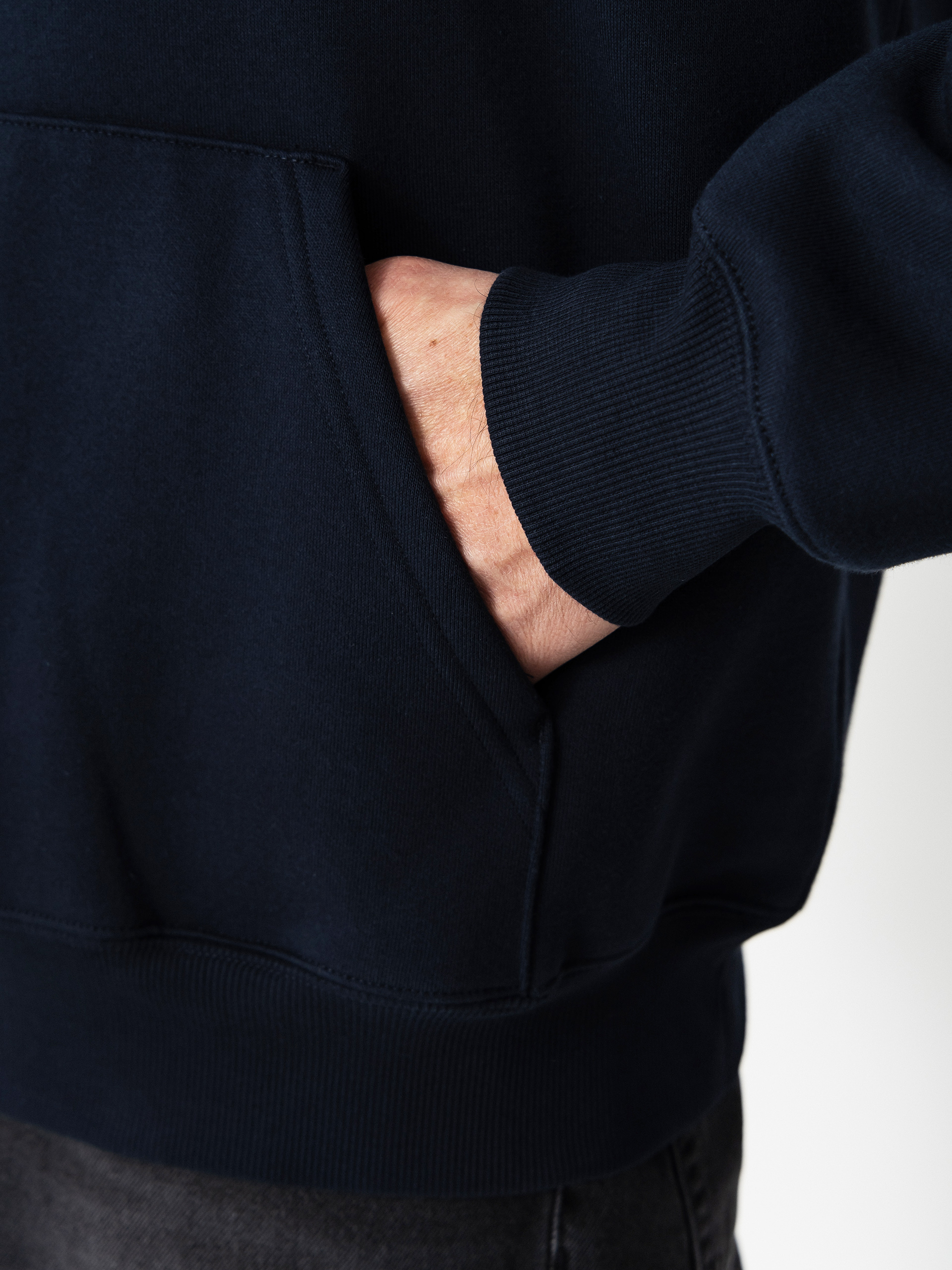 Mikina s kapucňou Carhartt WIP Carhartt HD (deep night/gentle green)