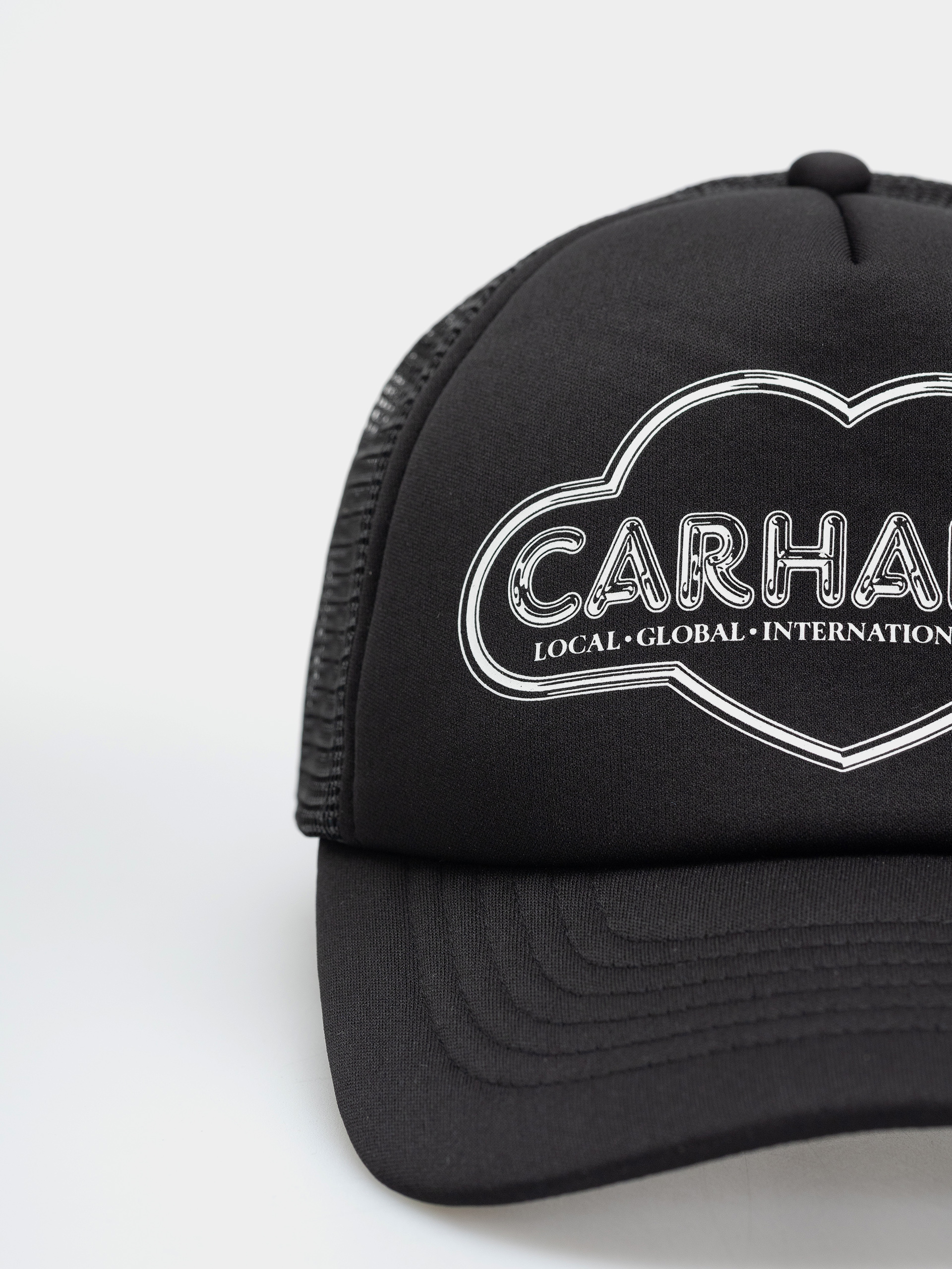 Šiltovka Carhartt WIP Cloud Heart Trucker (black)