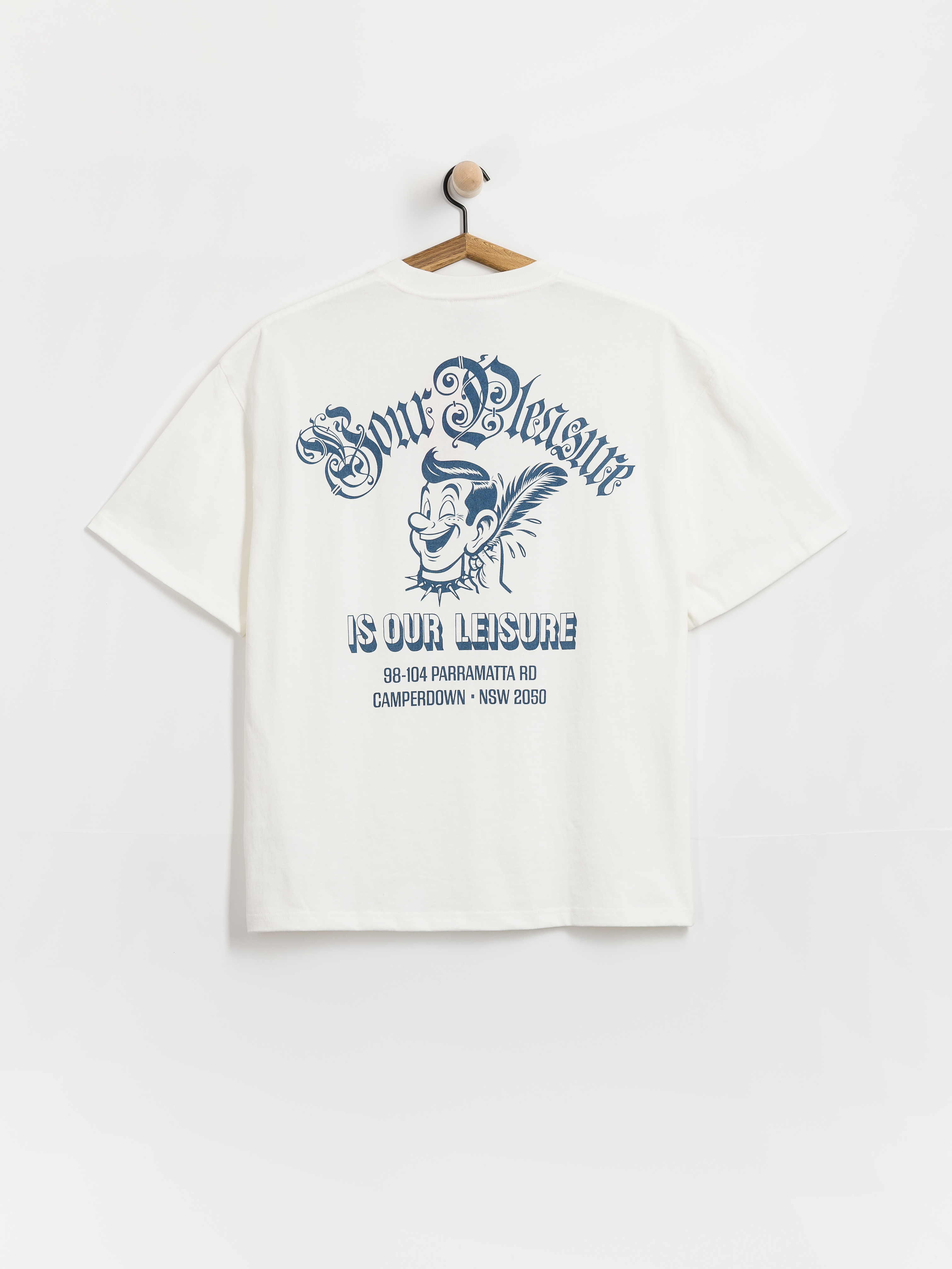 Tričko Deus Ex Machina Ruff And Smooth (vintage white)