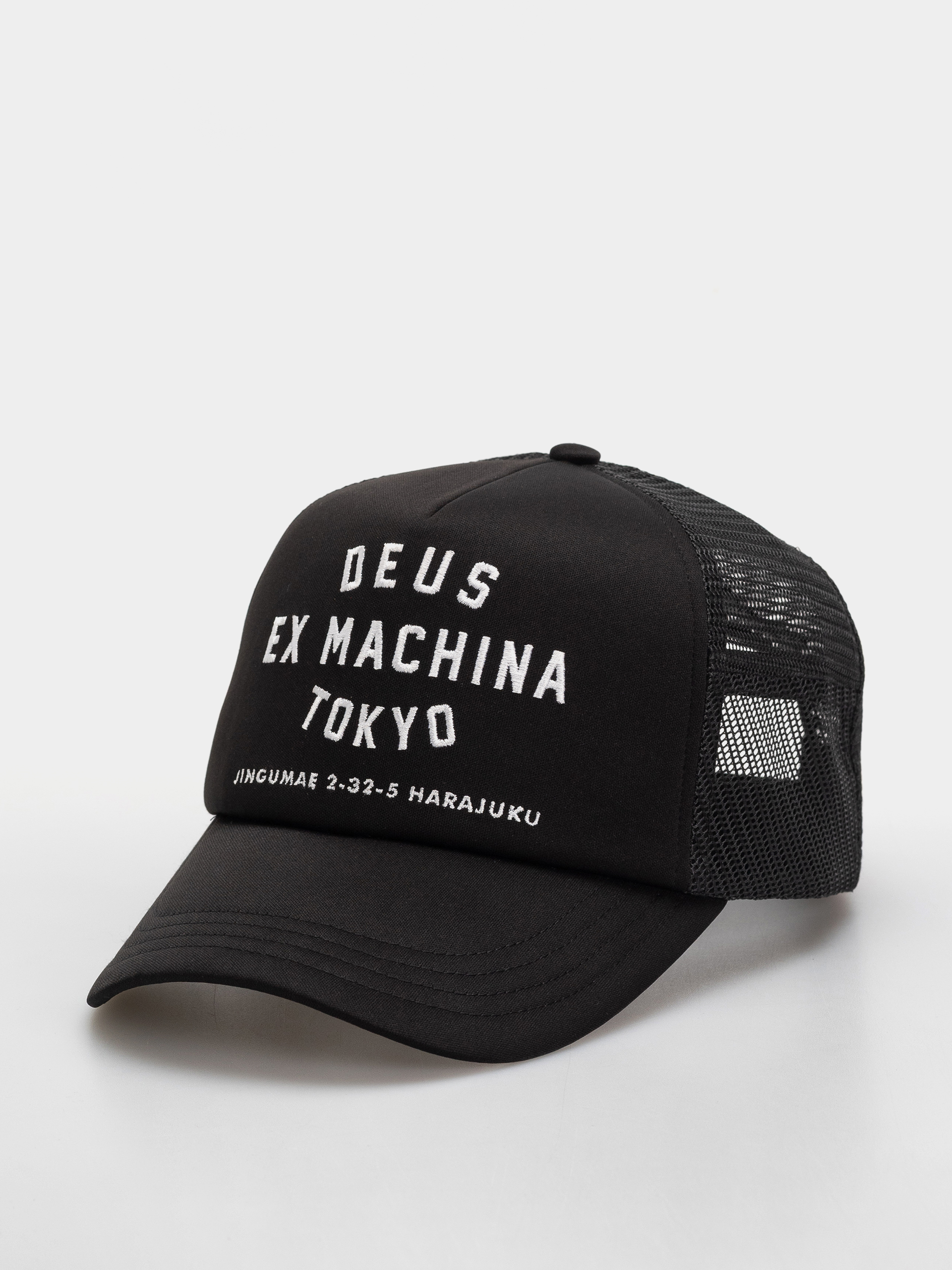 Šiltovka Deus Ex Machina Harajuku Address (black)