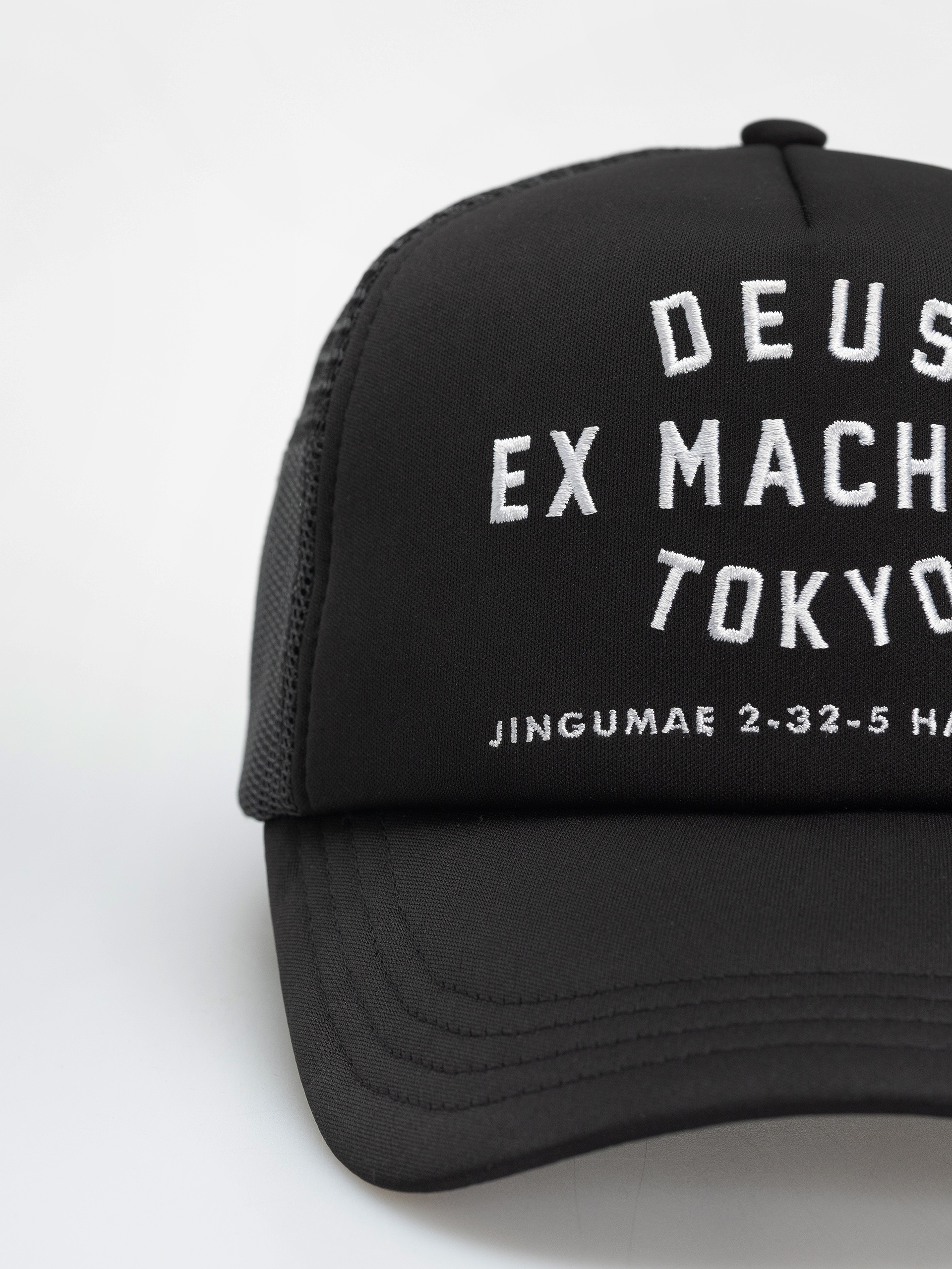 Šiltovka Deus Ex Machina Harajuku Address (black)