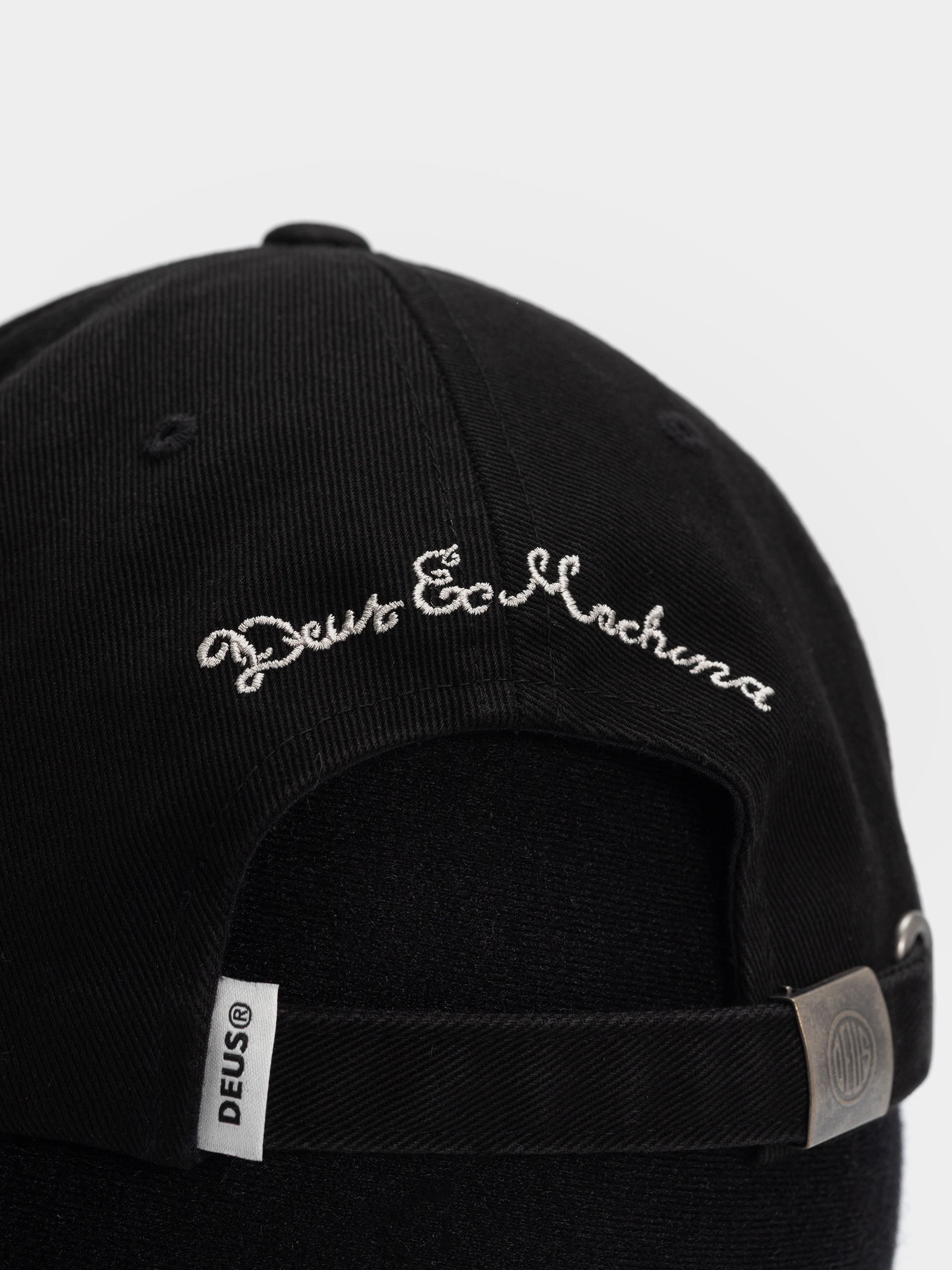Šiltovka Deus Ex Machina College Address (black)