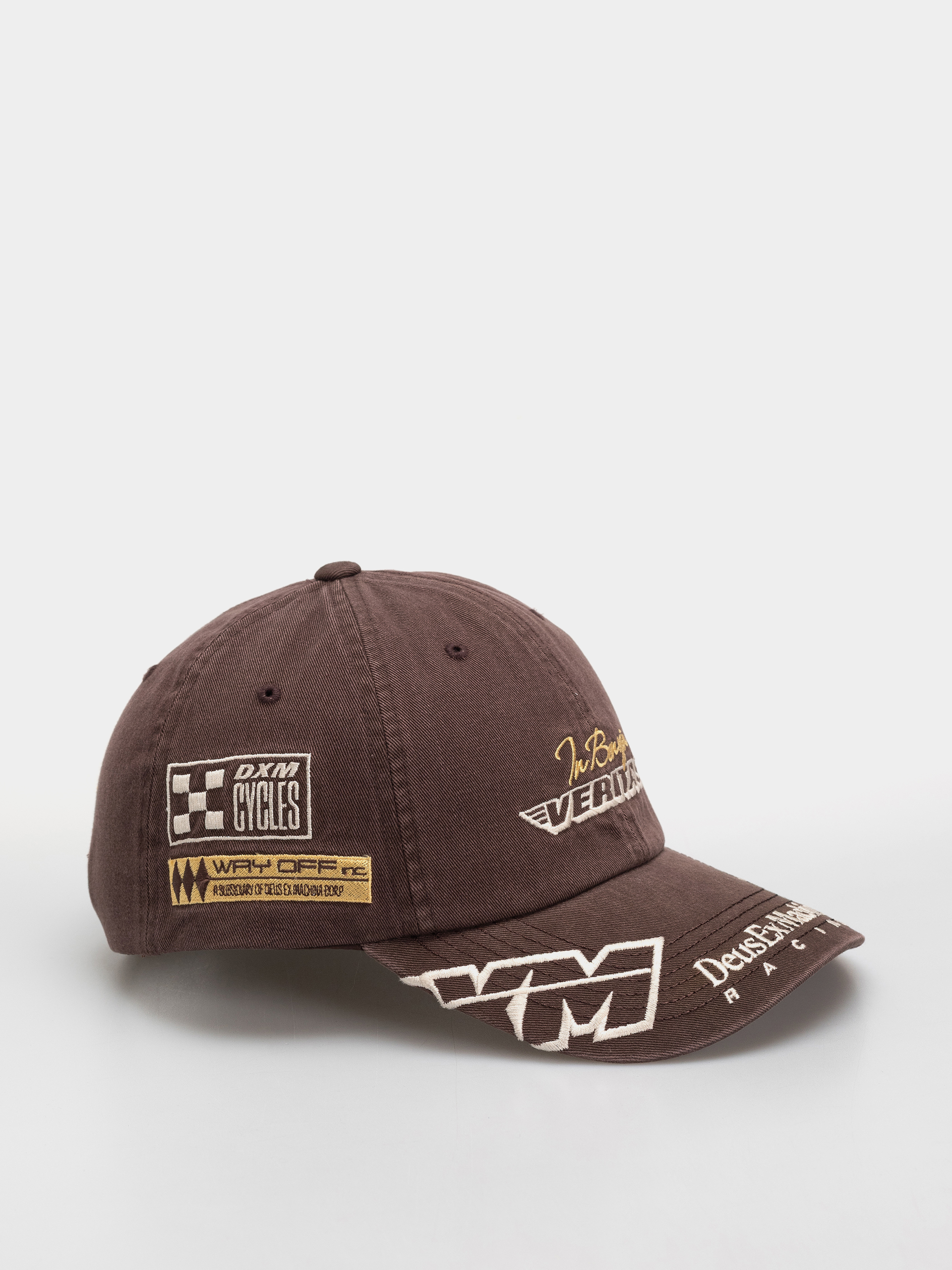 Šiltovka Deus Ex Machina Ace Moto (brown)