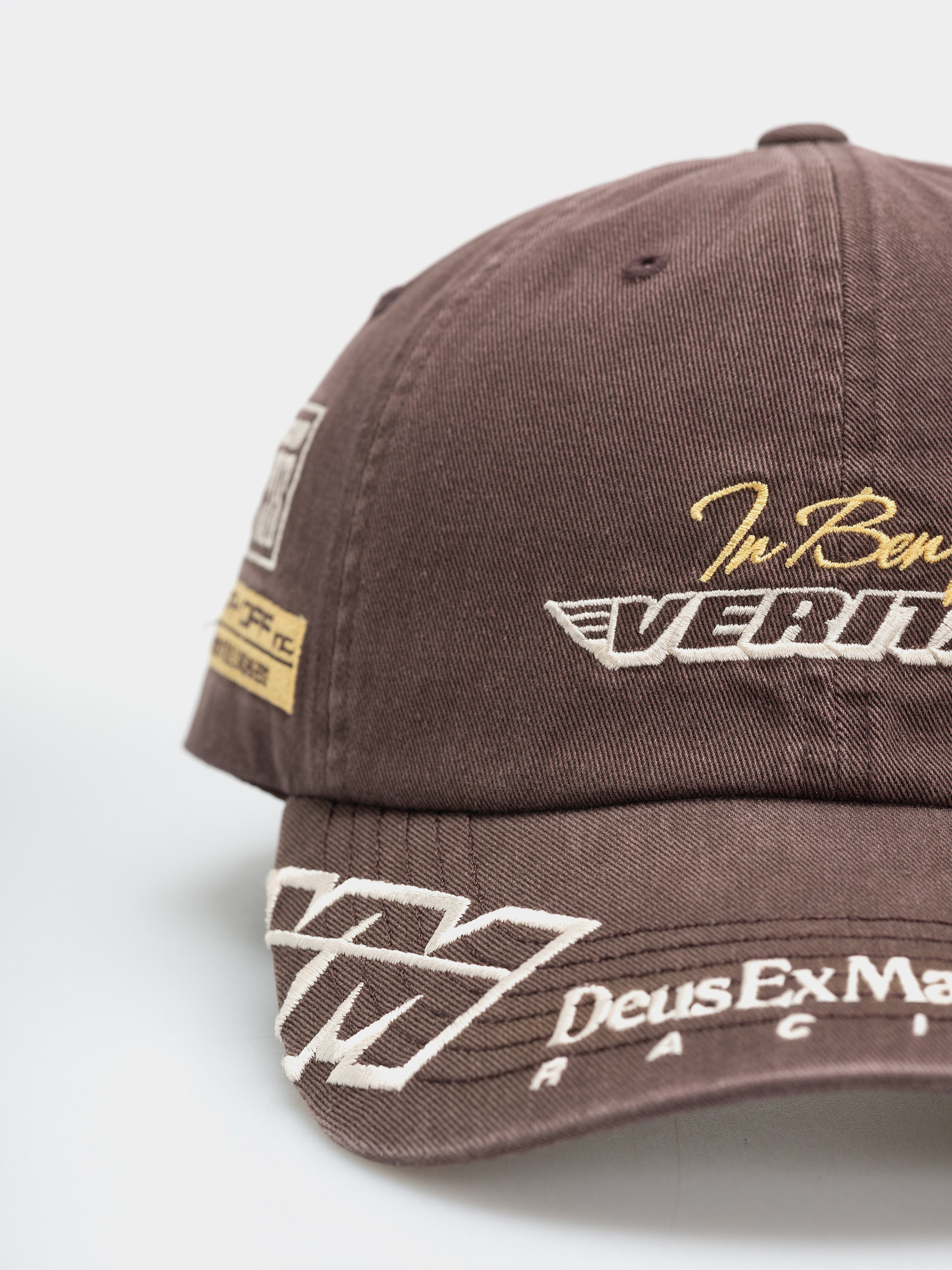 Šiltovka Deus Ex Machina Ace Moto (brown)