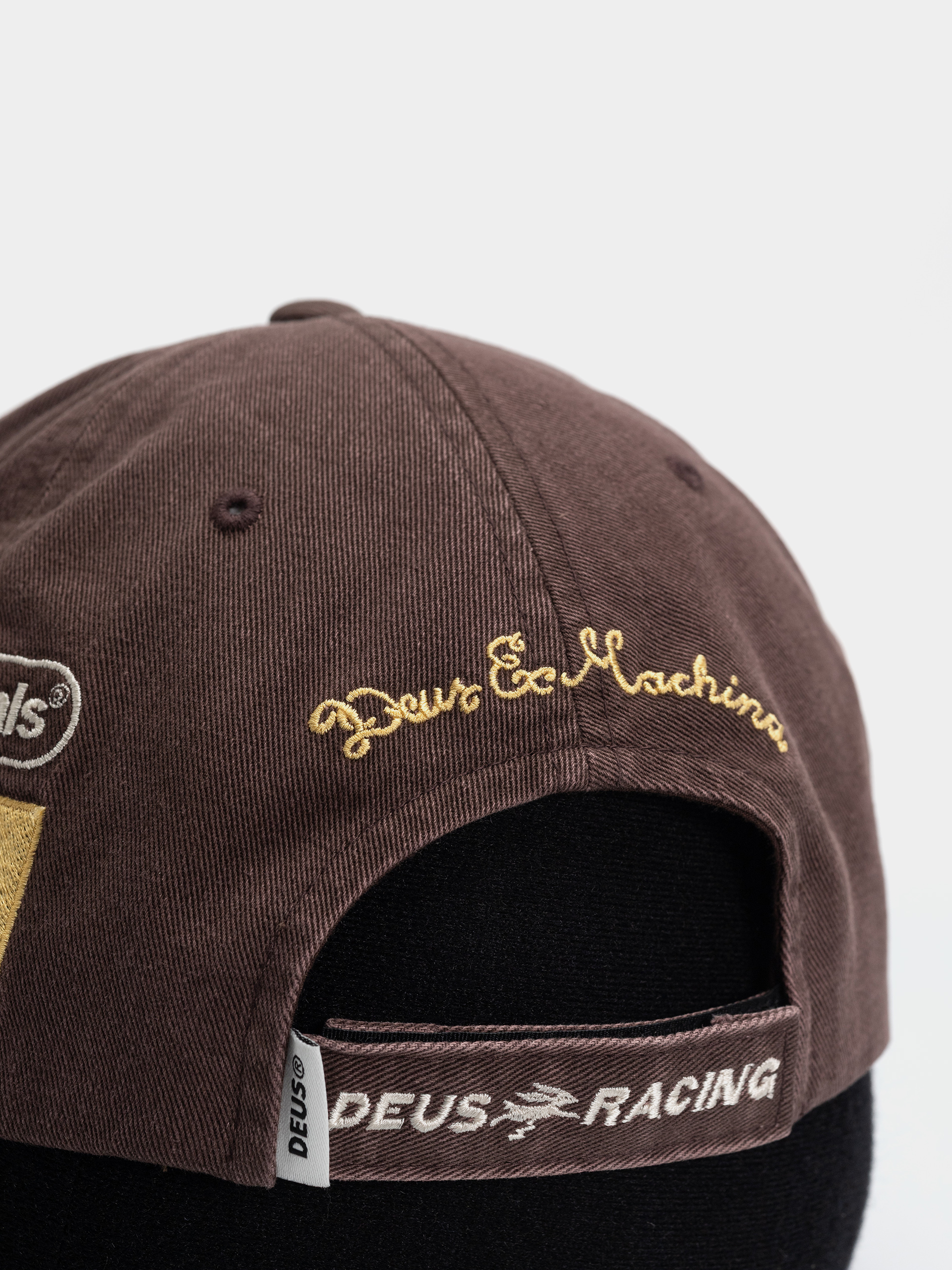 Šiltovka Deus Ex Machina Ace Moto (brown)