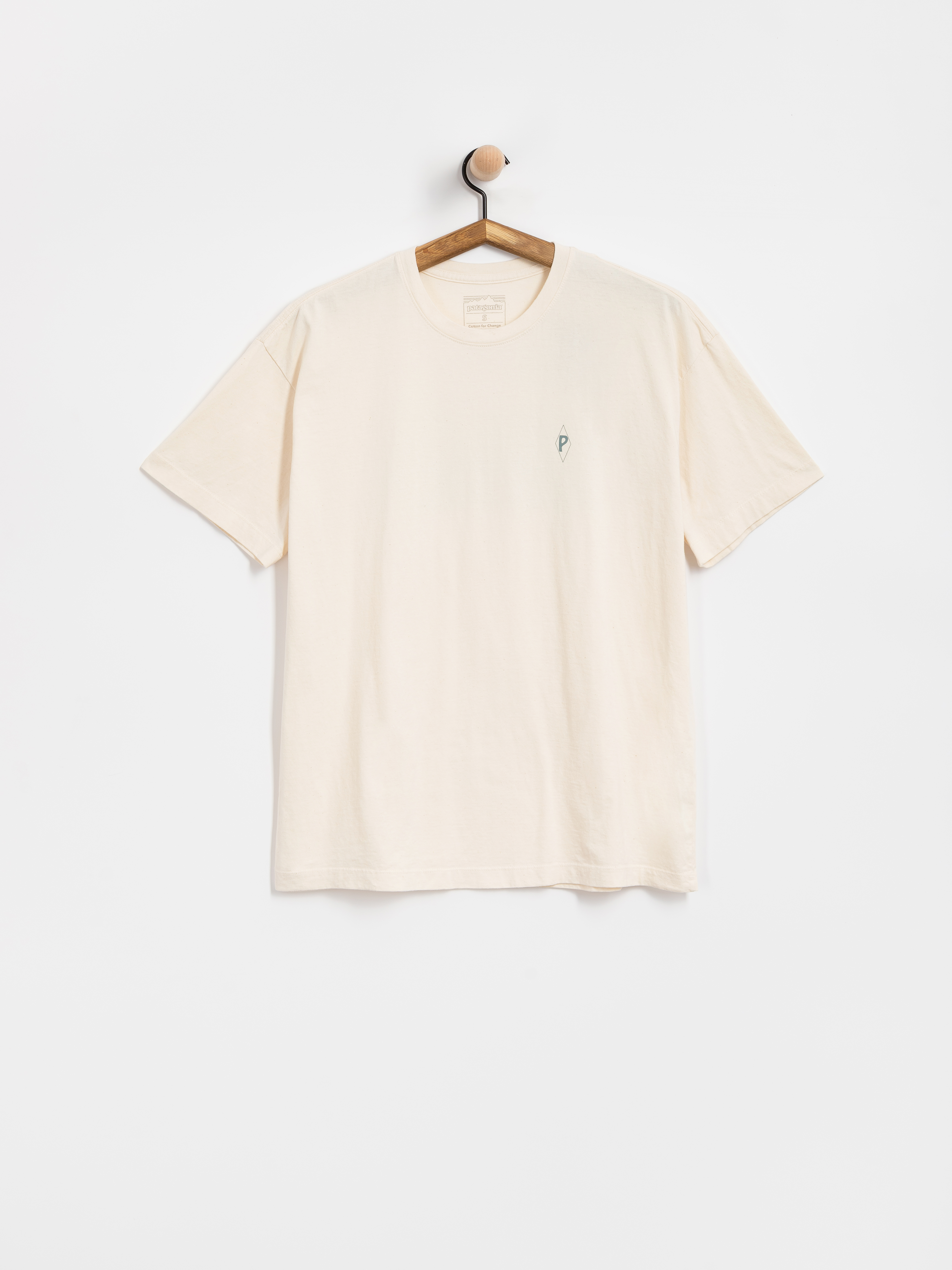 Tričko Patagonia Water People Spotter Oversized Wmn (undyed natural)
