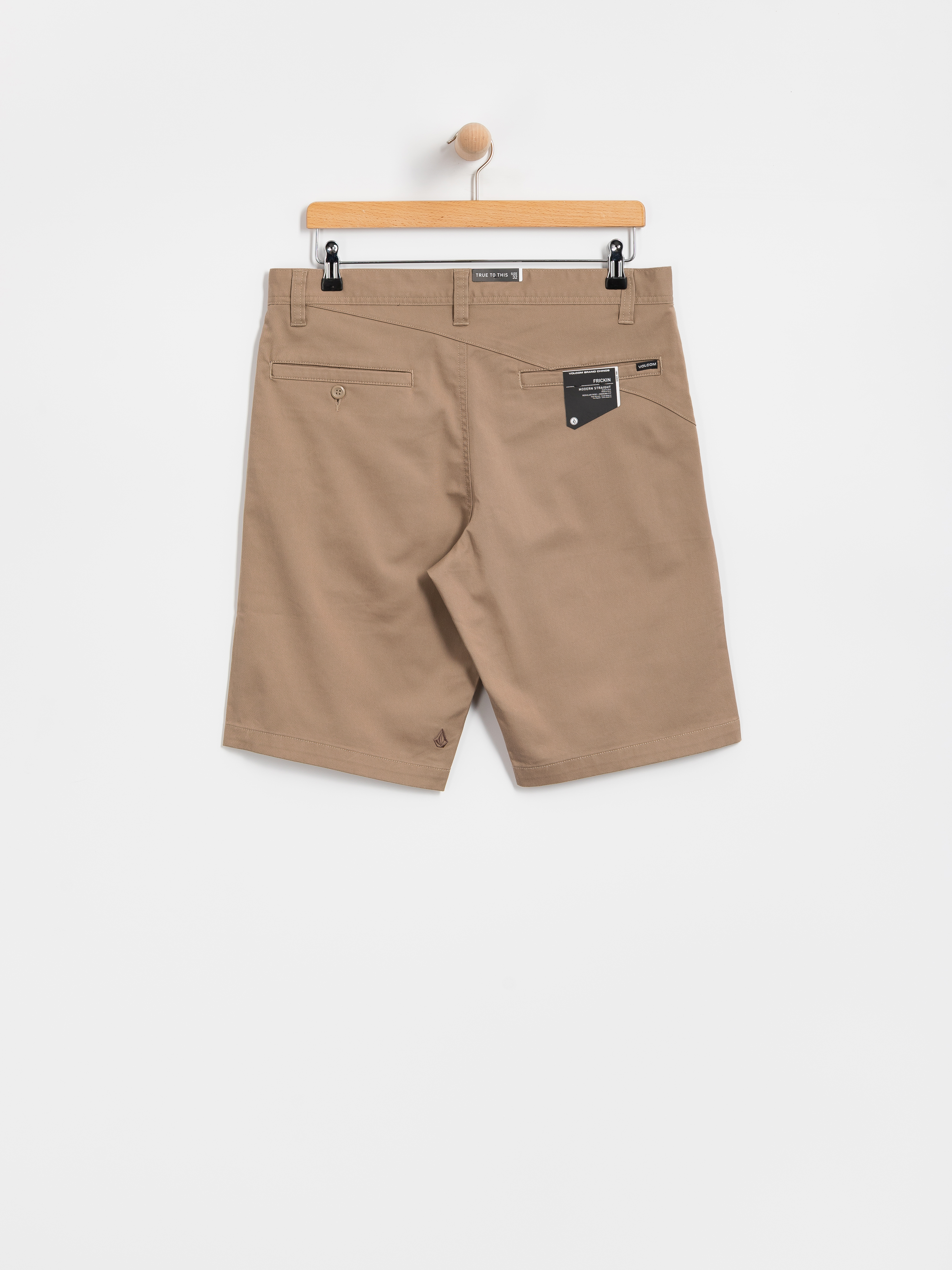 Kraťasy Volcom Frckn Mdn Strch 21 (khaki)