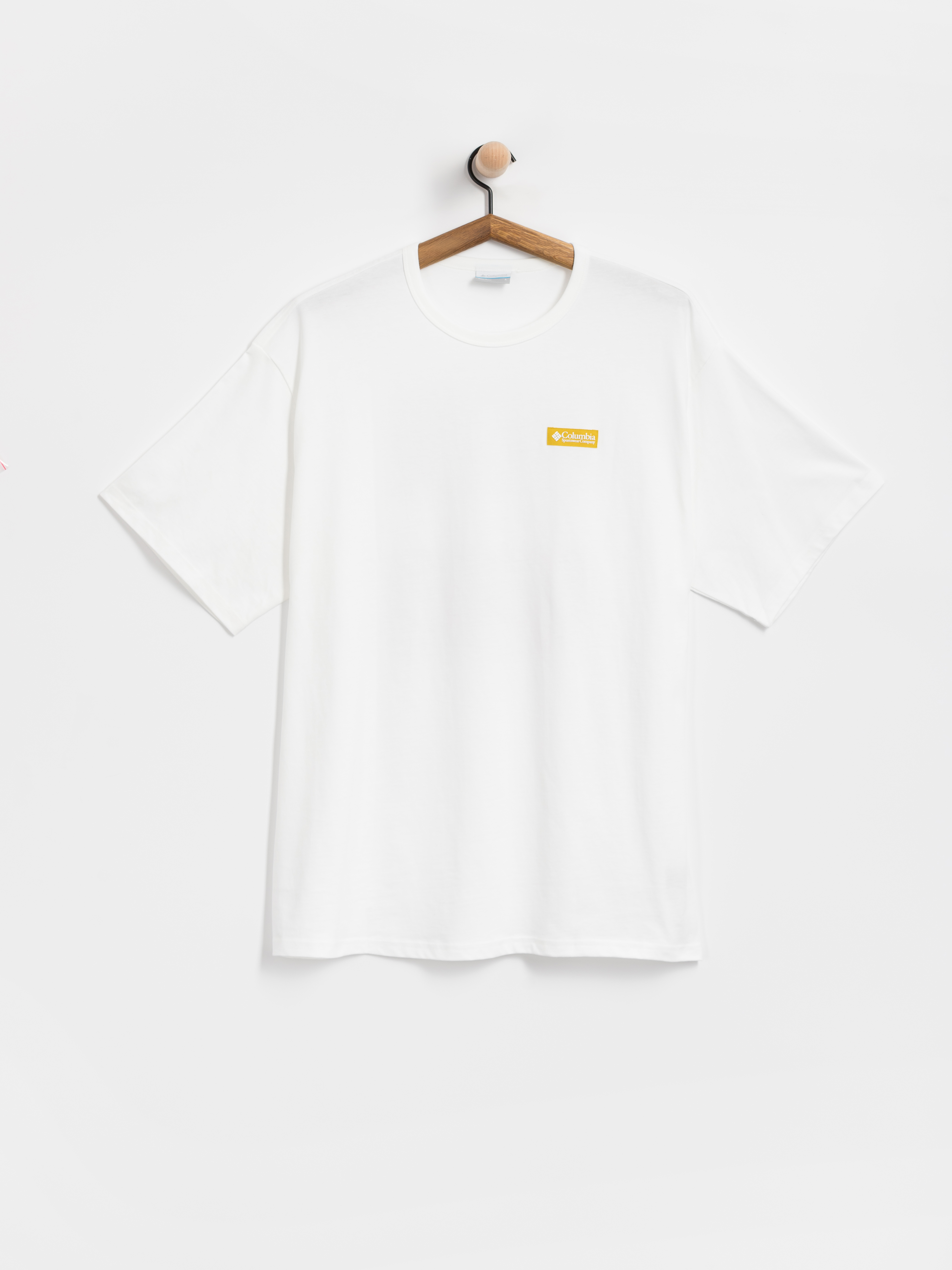 Tričko Columbia CSC Heavyweight Iconic (white/repeated peaks)