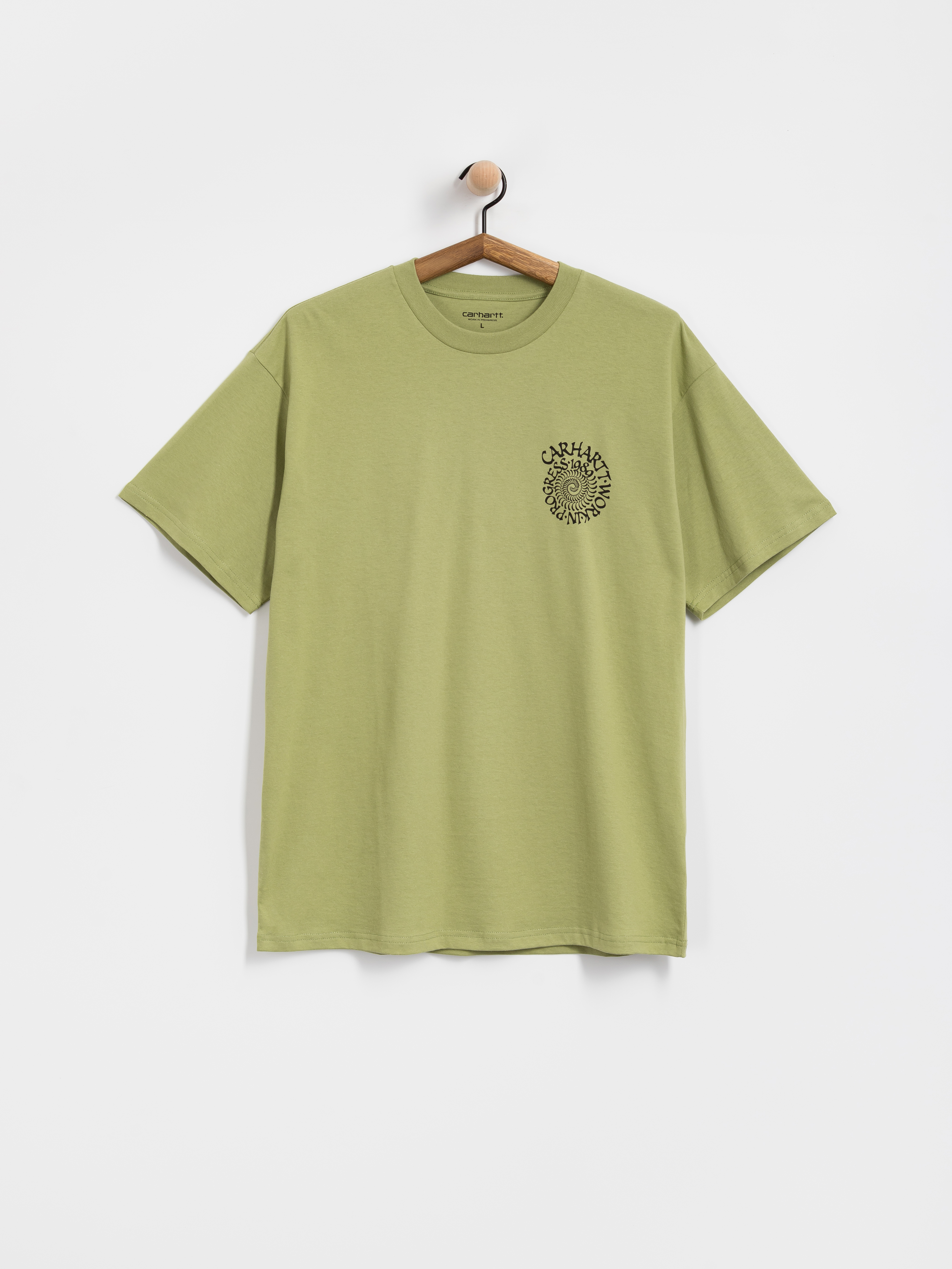 Tričko Carhartt WIP Spirals (gentle green)
