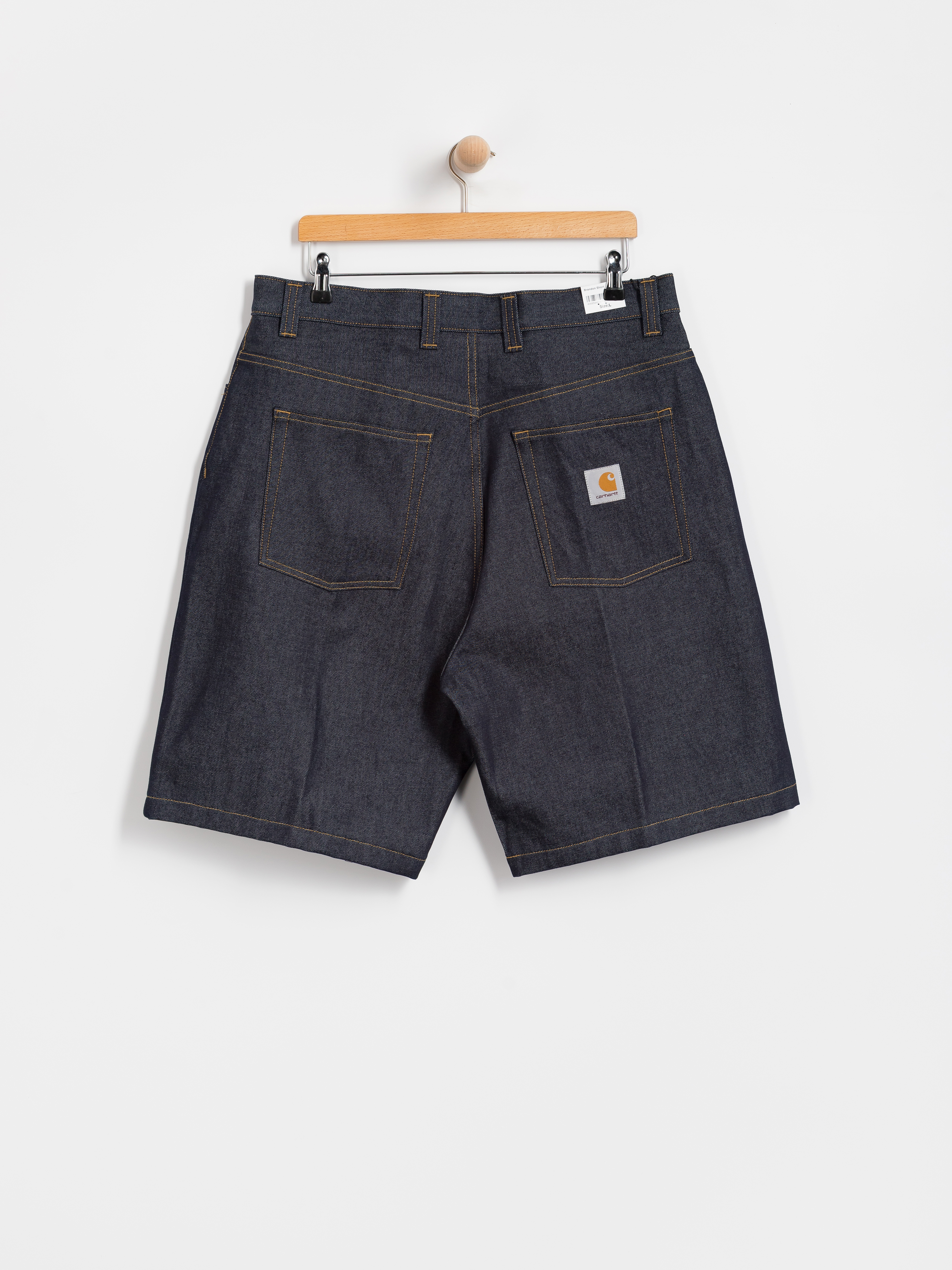 Kraťasy Carhartt WIP Brandon (blue rigrid)