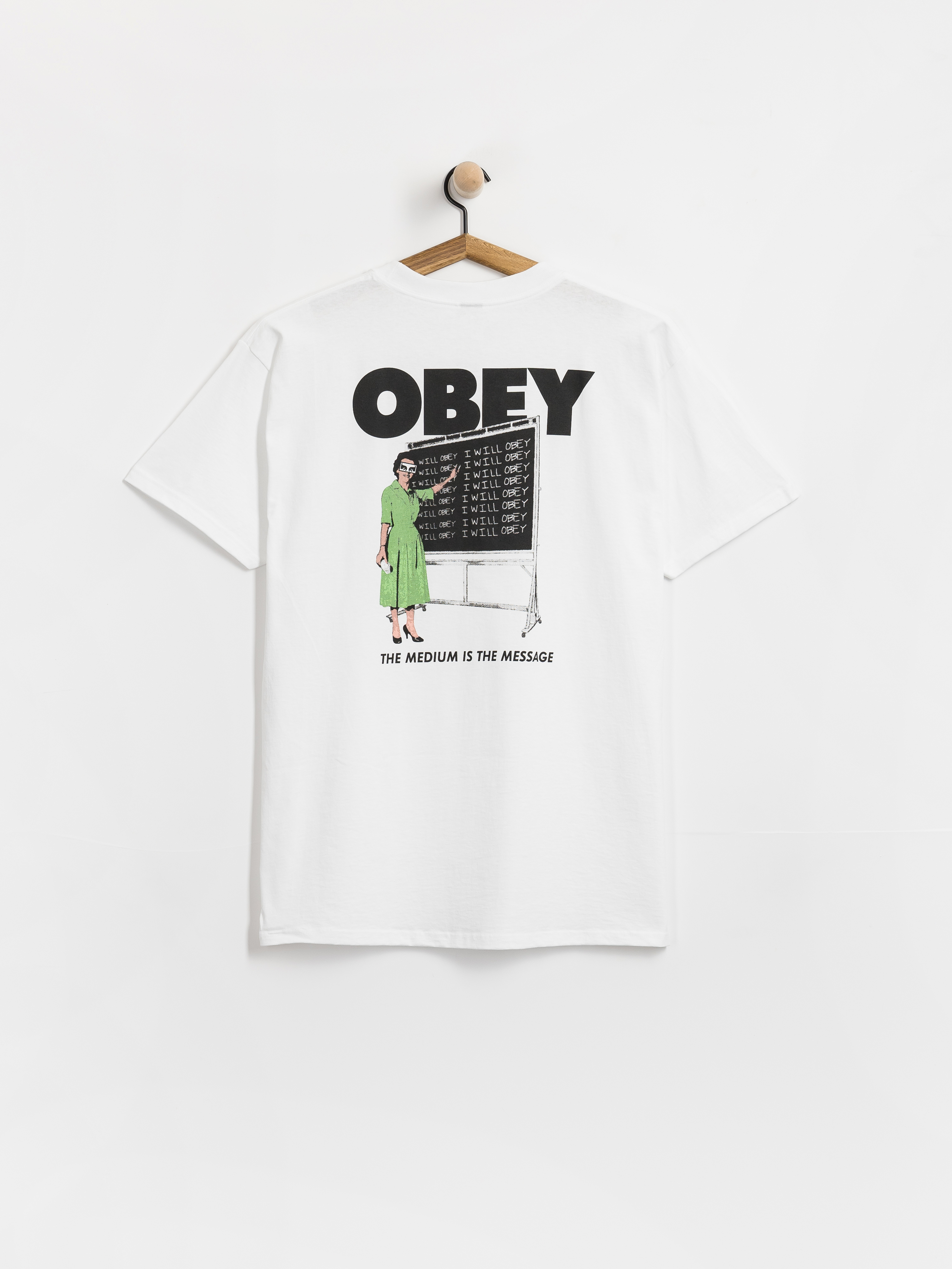 Triu010dko OBEY I Will Obey (white)