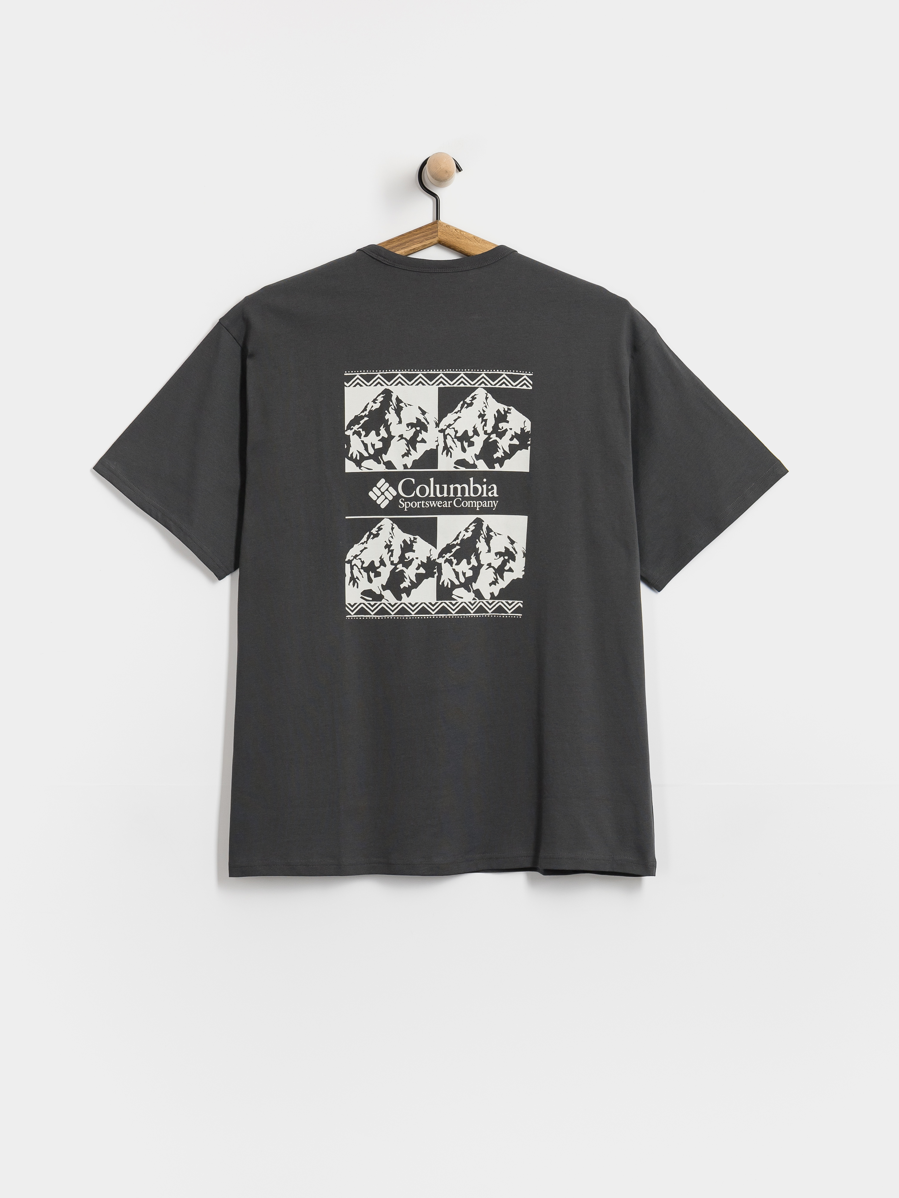 Tričko Columbia CSC Heavyweight Iconic (shark/repeated peaks)