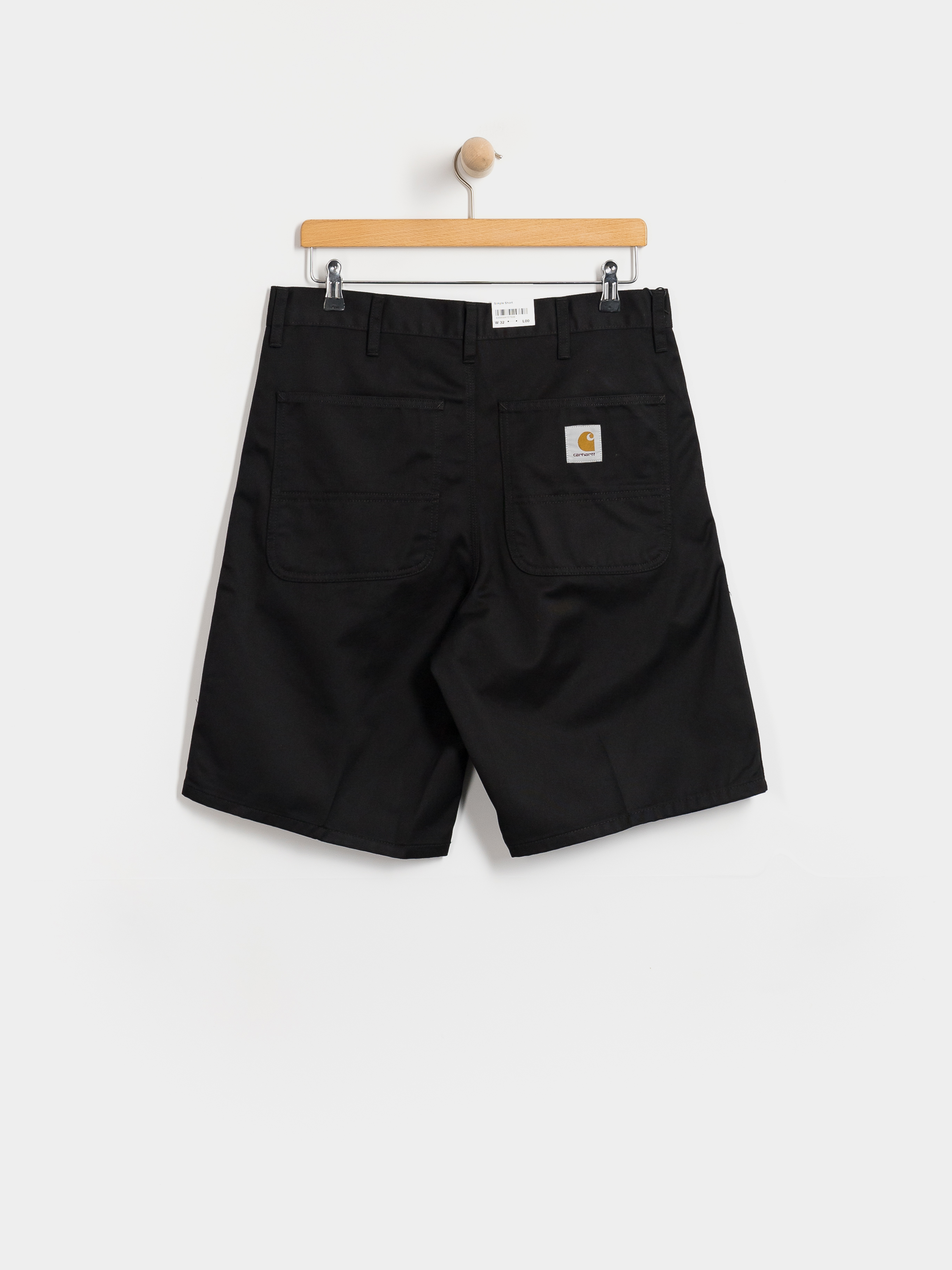 Kraťasy Carhartt WIP Simple (black)