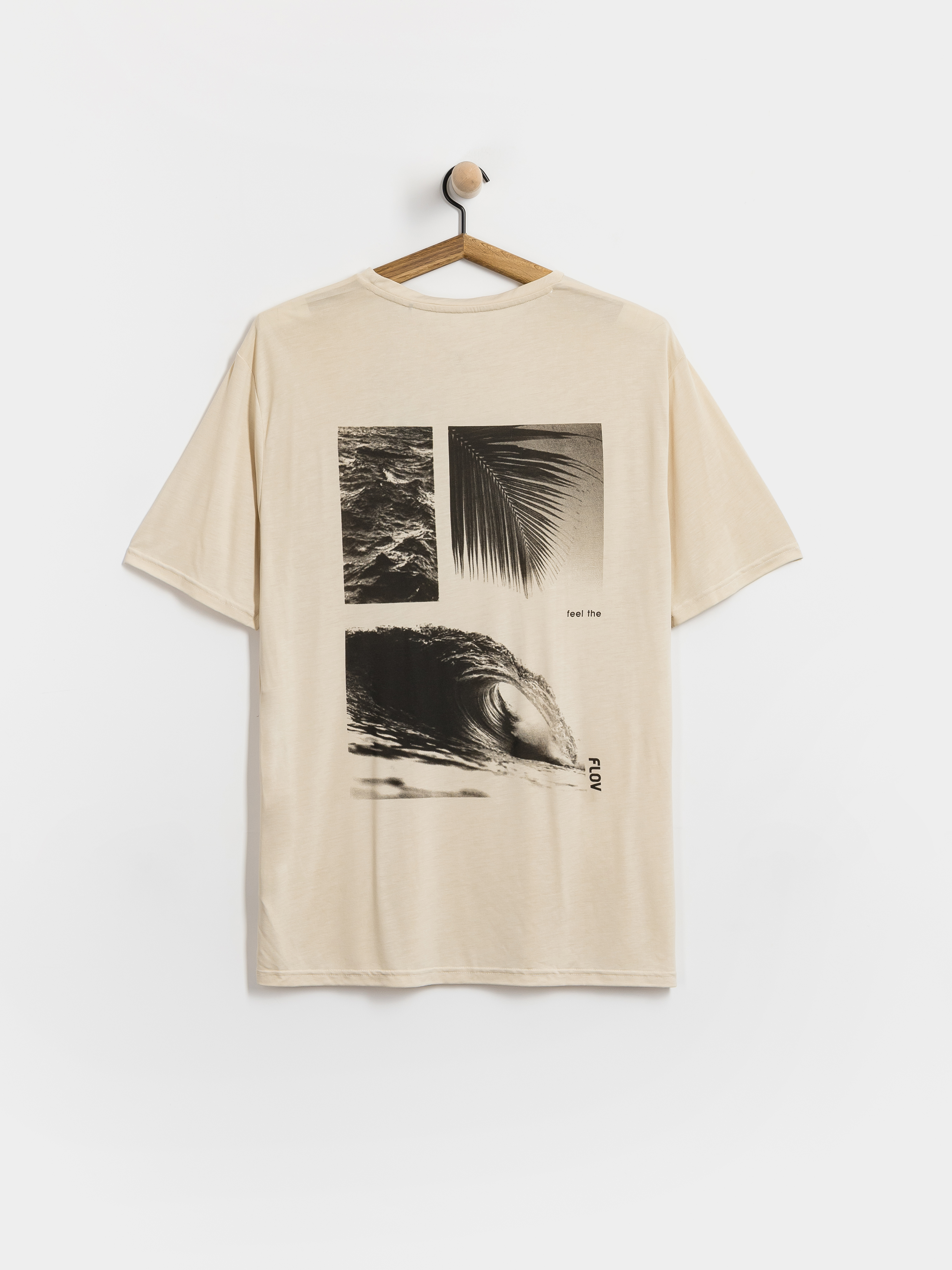 Tričko FLOV Mocu (beige)