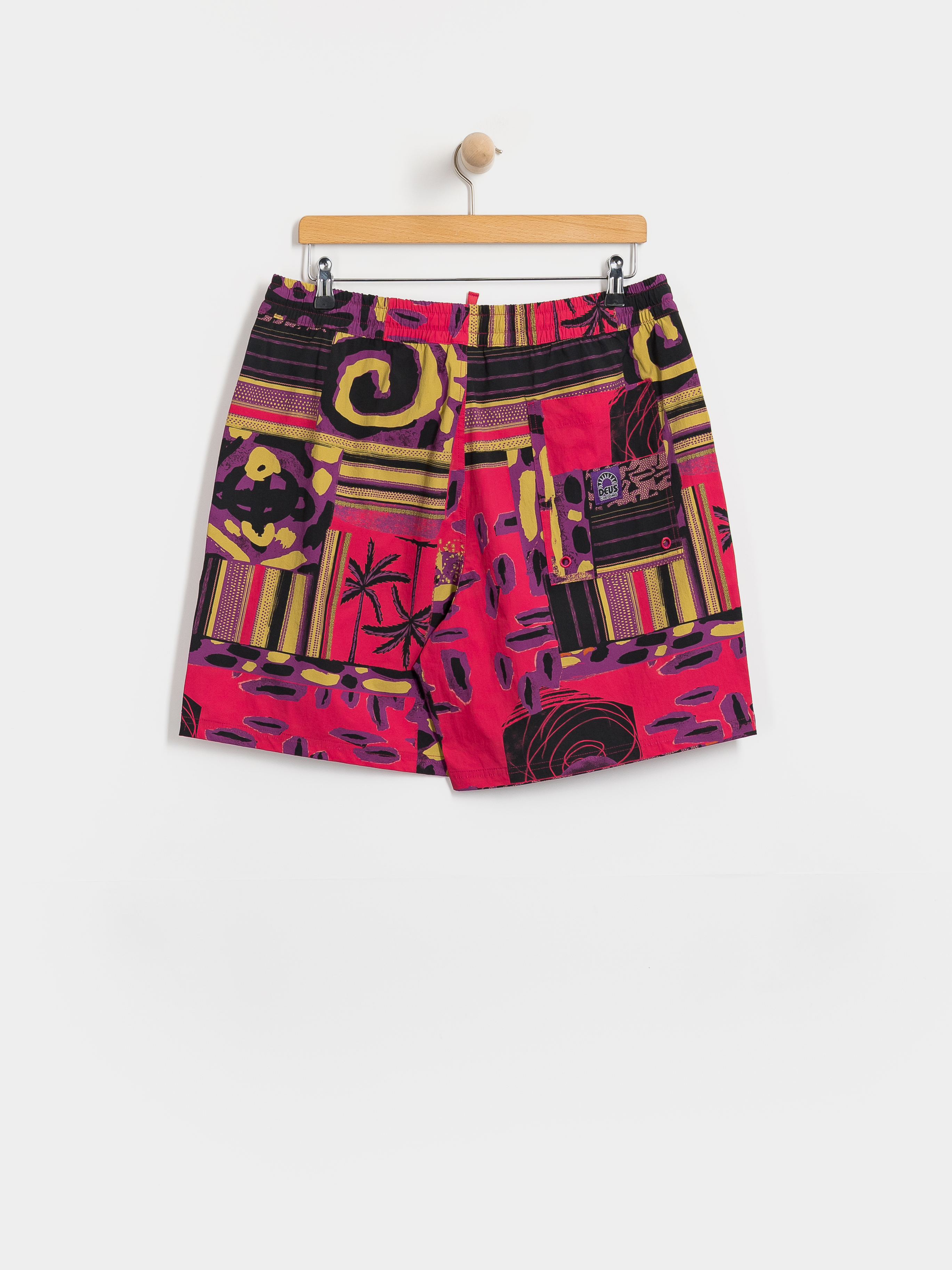 Kraťasy Deus Ex Machina Freamon Swim (melon red)