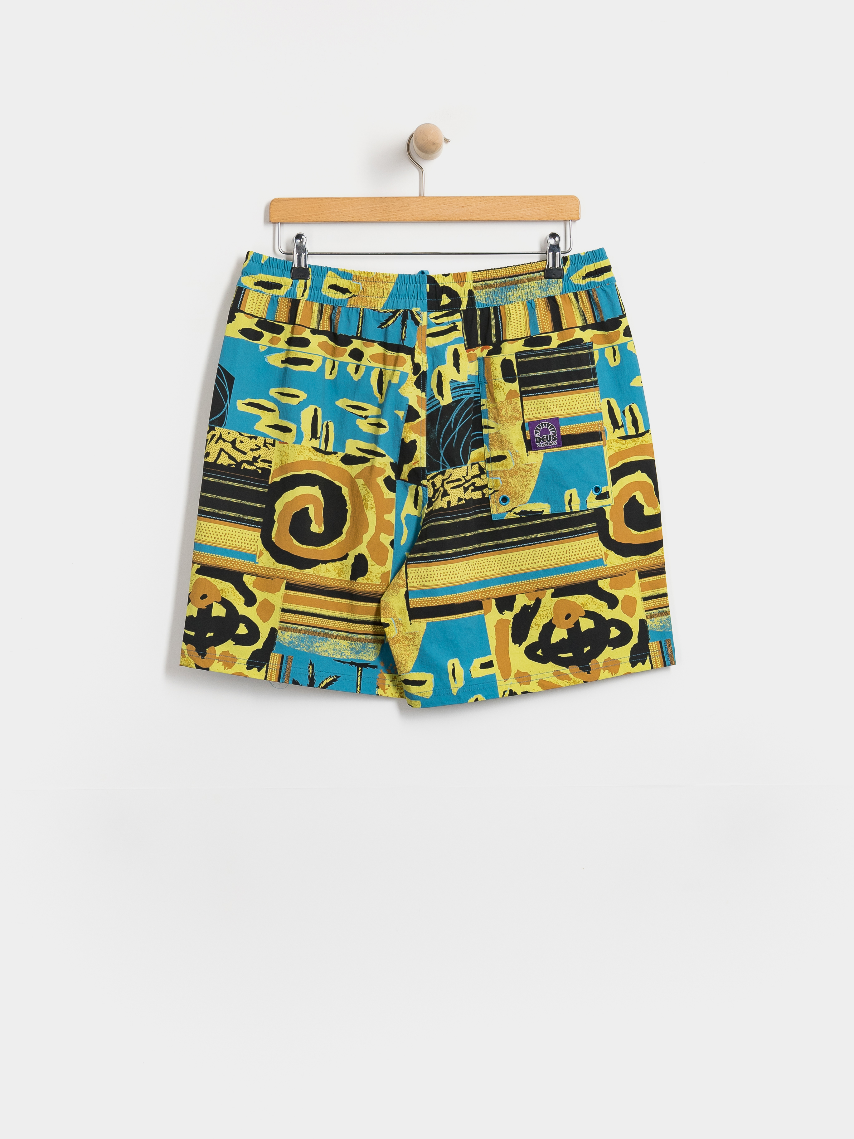 Kraťasy Deus Ex Machina Freamon Swim (yellow)