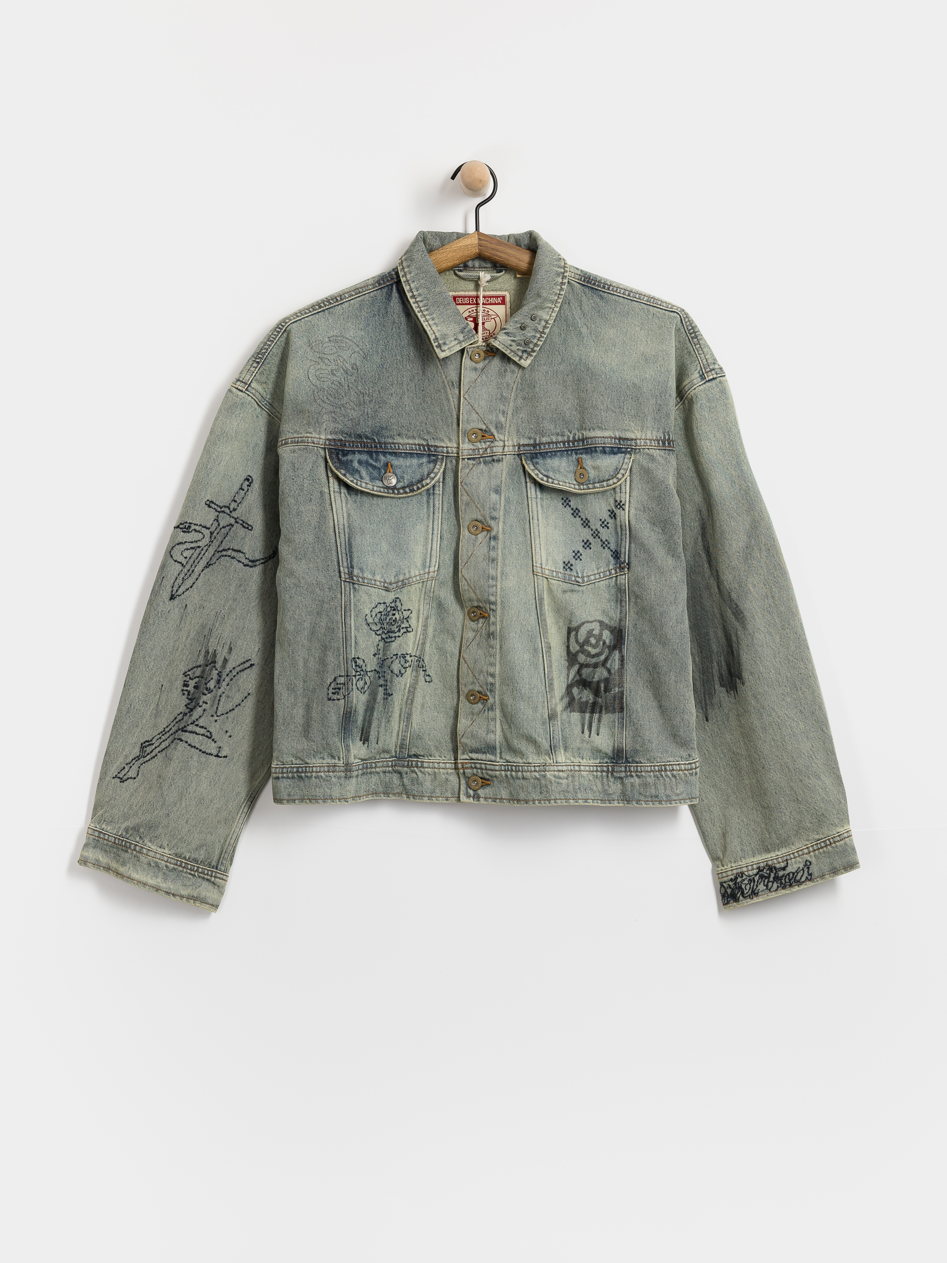 Bunda Deus Ex Machina Mephistopheles (vintage indigo)