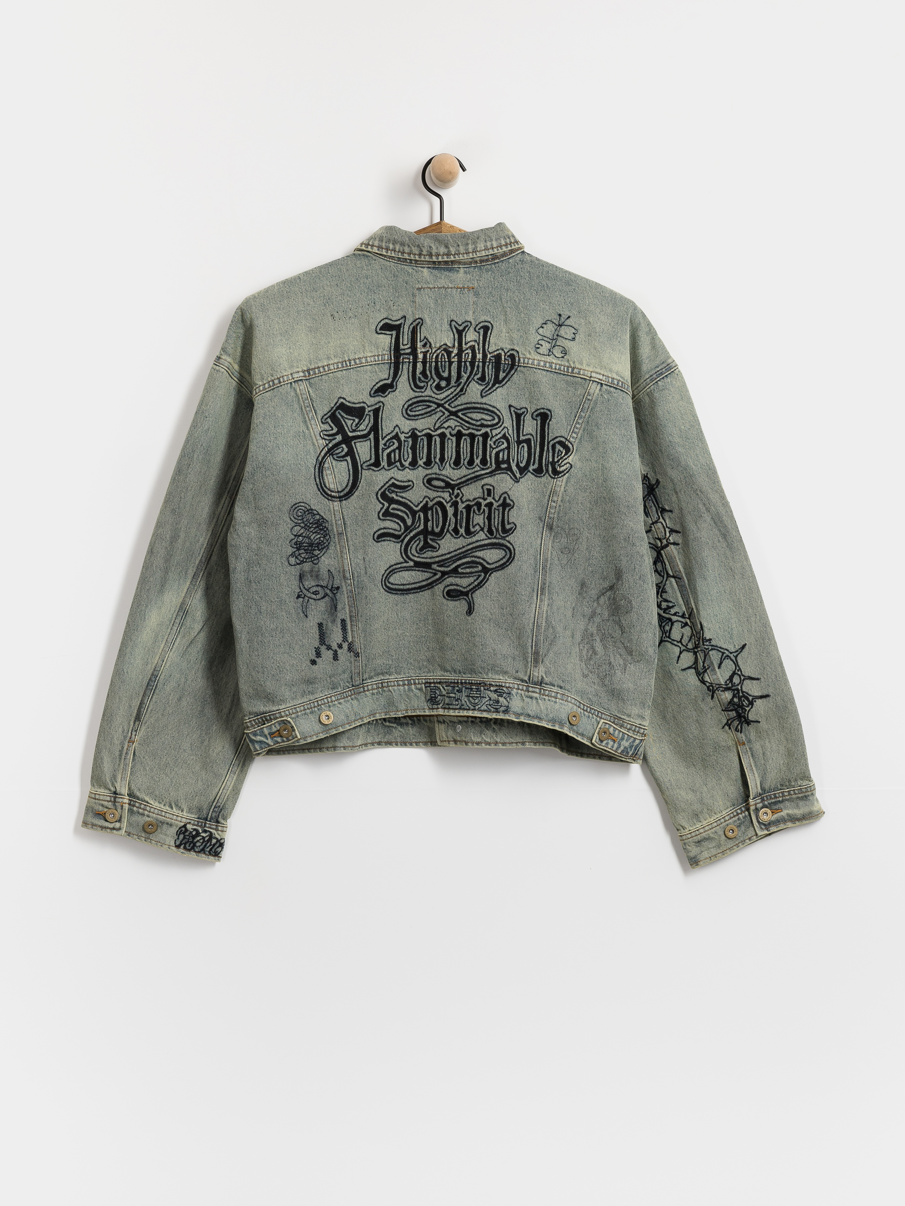 Bunda Deus Ex Machina Mephistopheles (vintage indigo)