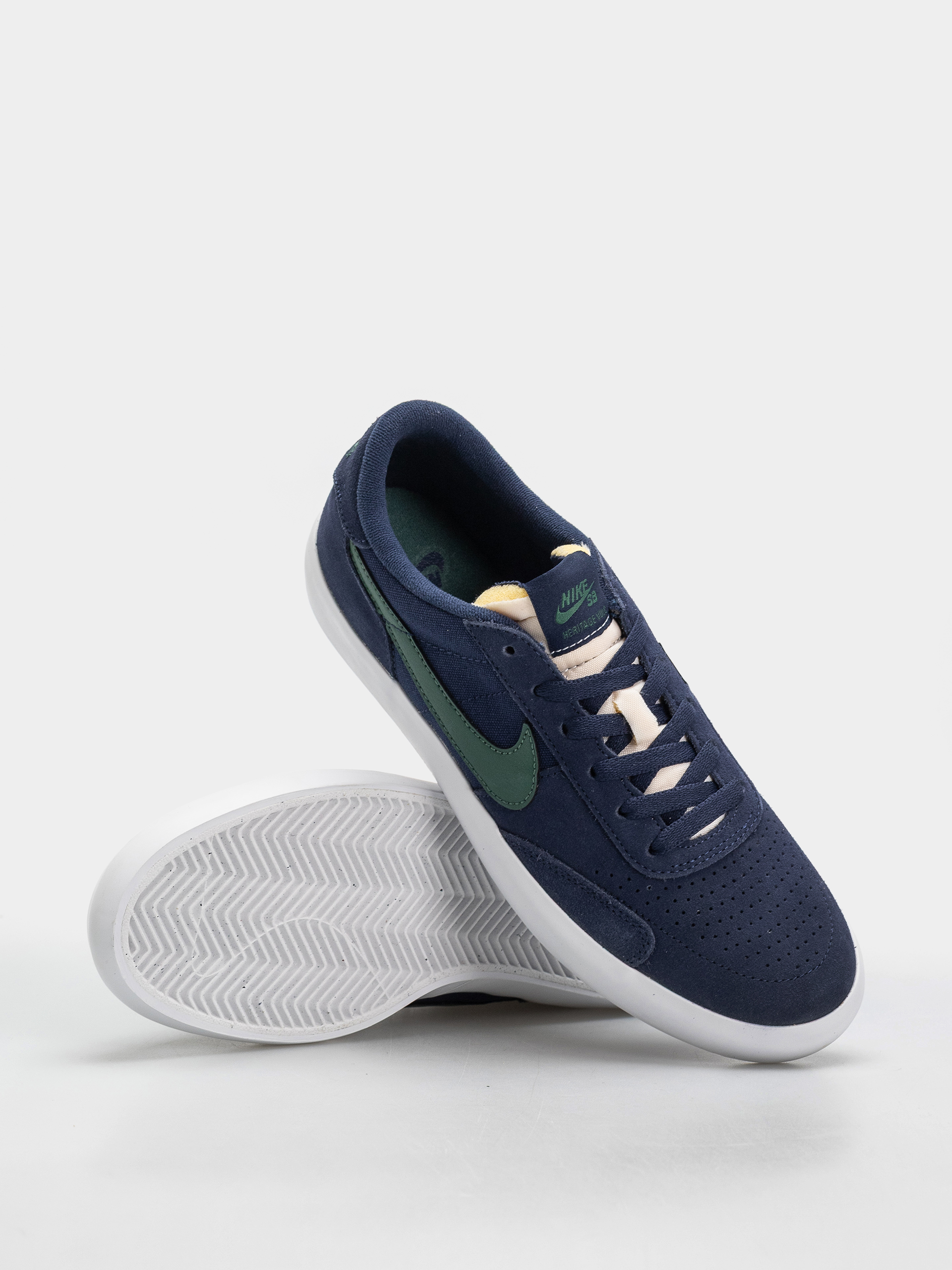 Topánky Nike SB Heritage Vulc (midnight navy/noble green midnight navy)