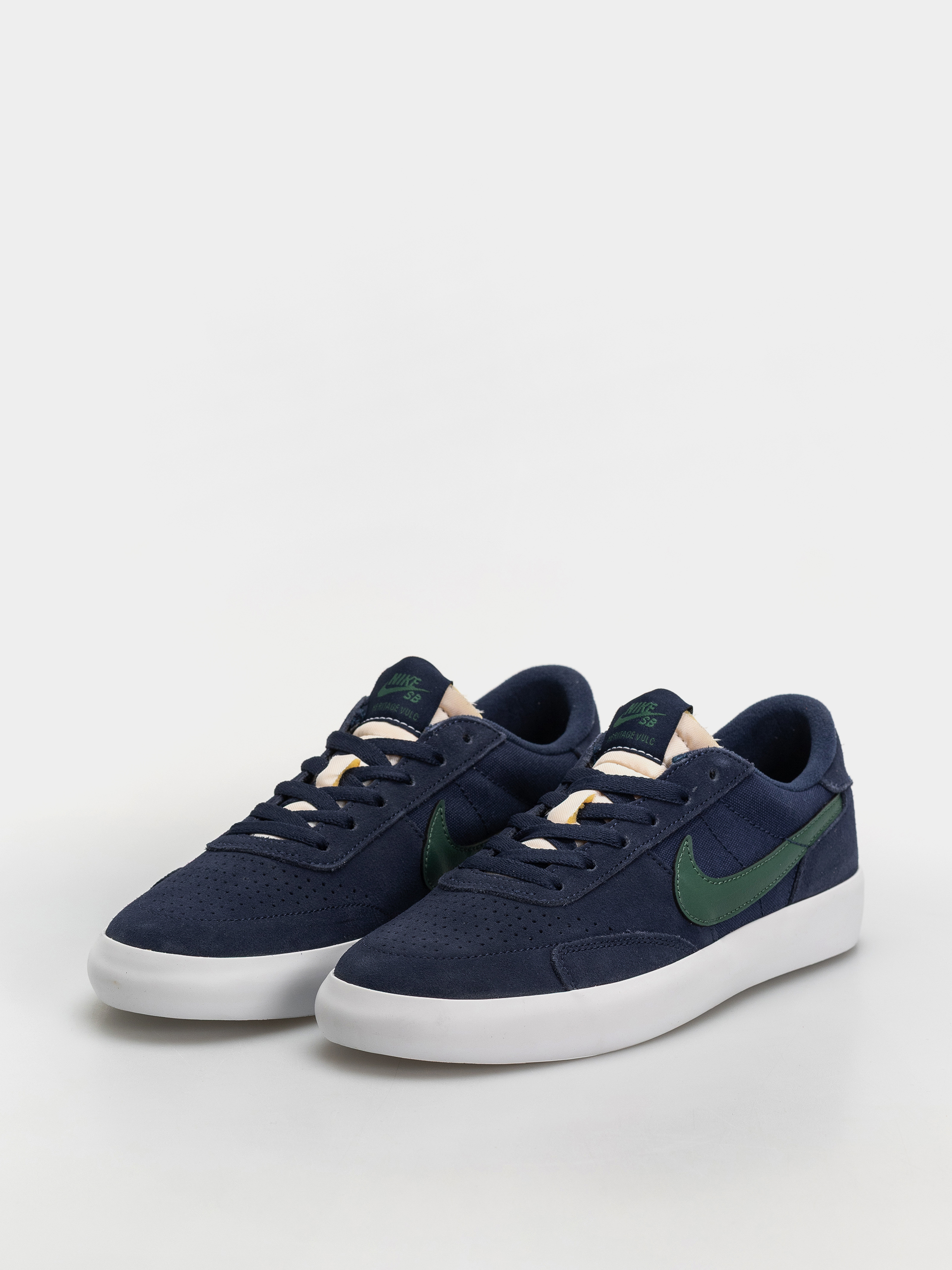 Topánky Nike SB Heritage Vulc (midnight navy/noble green midnight navy)