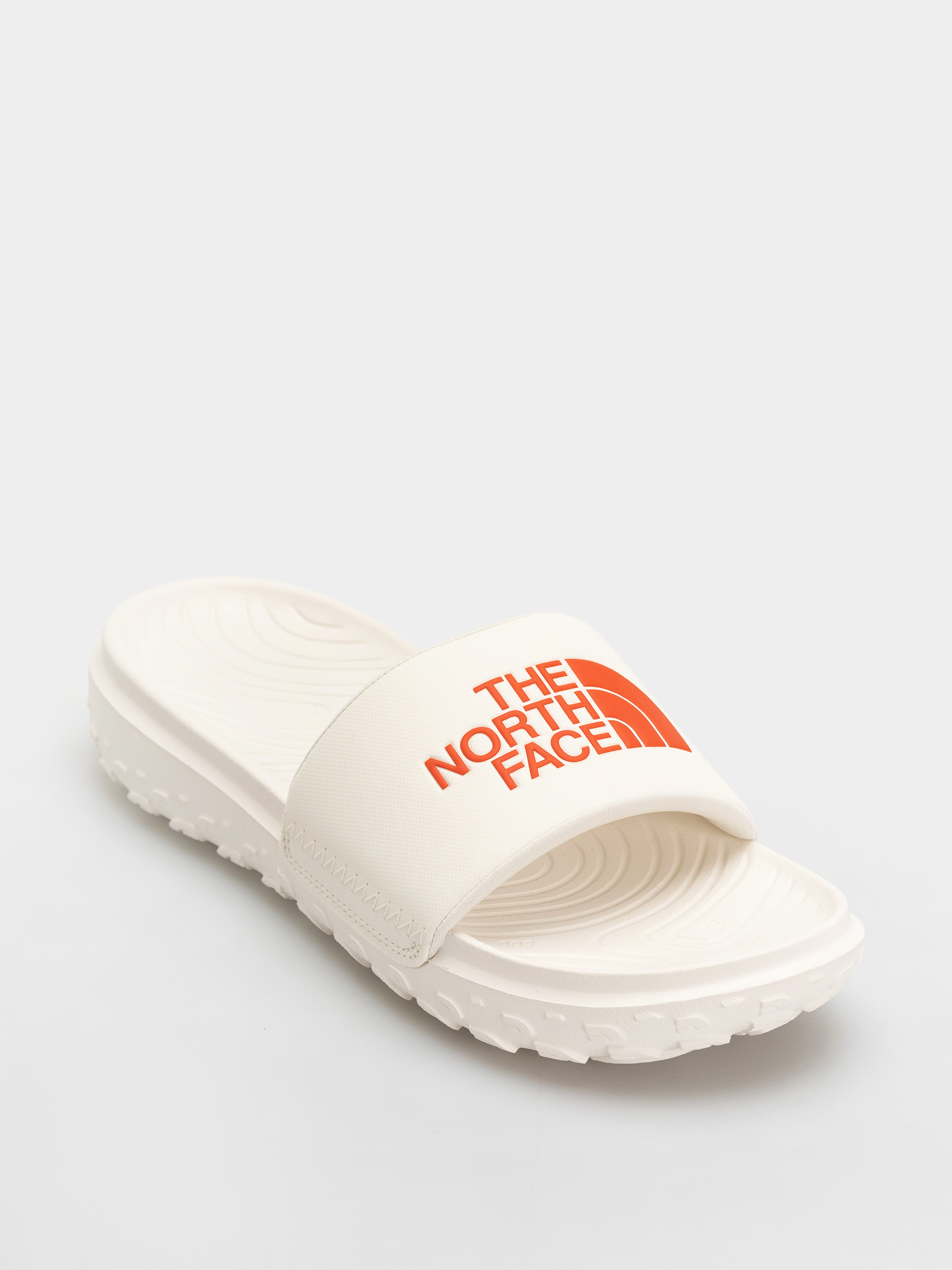 u0160u013eapky The North Face Never Stop Cush (white dune/lava)