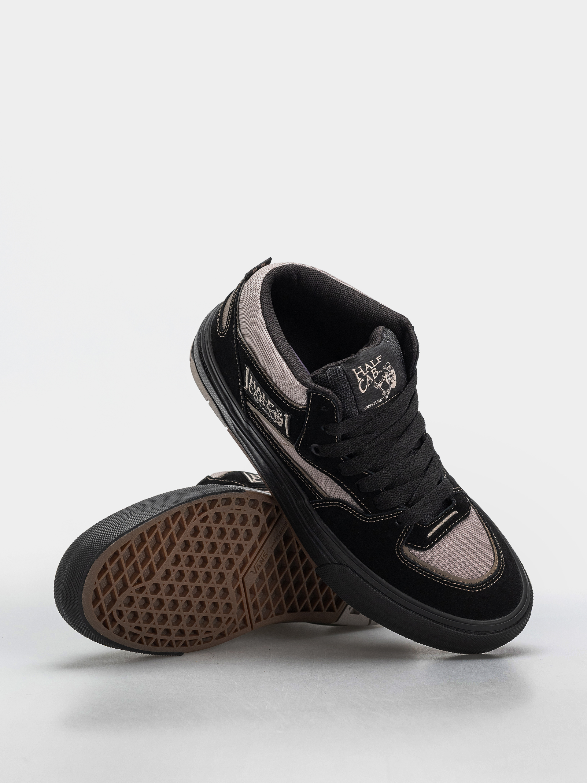 Topánky Vans Skate Half Cab Wafflecup (black/peyote)