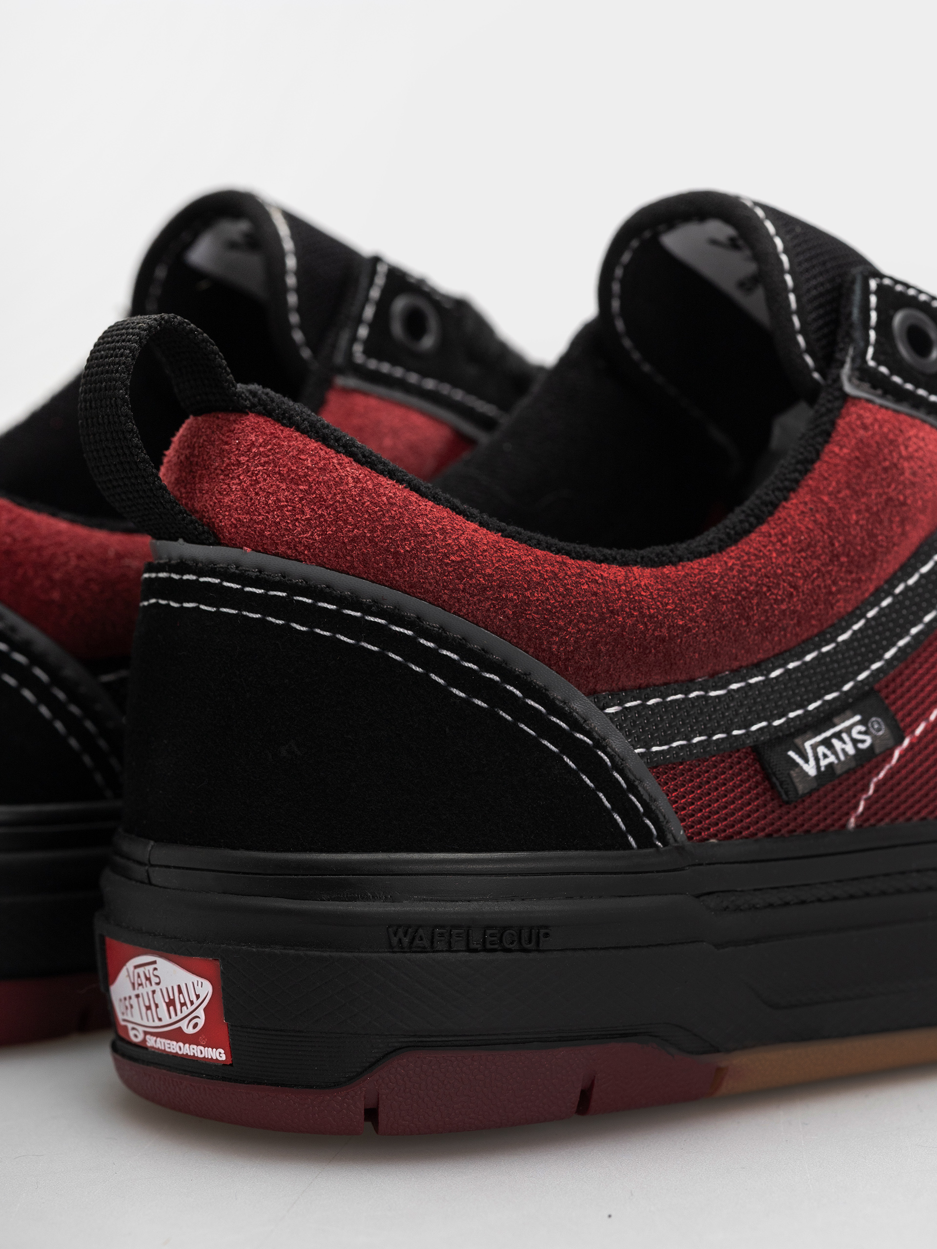 Topánky Vans Skate Old Skool Wafflecup (black/red)