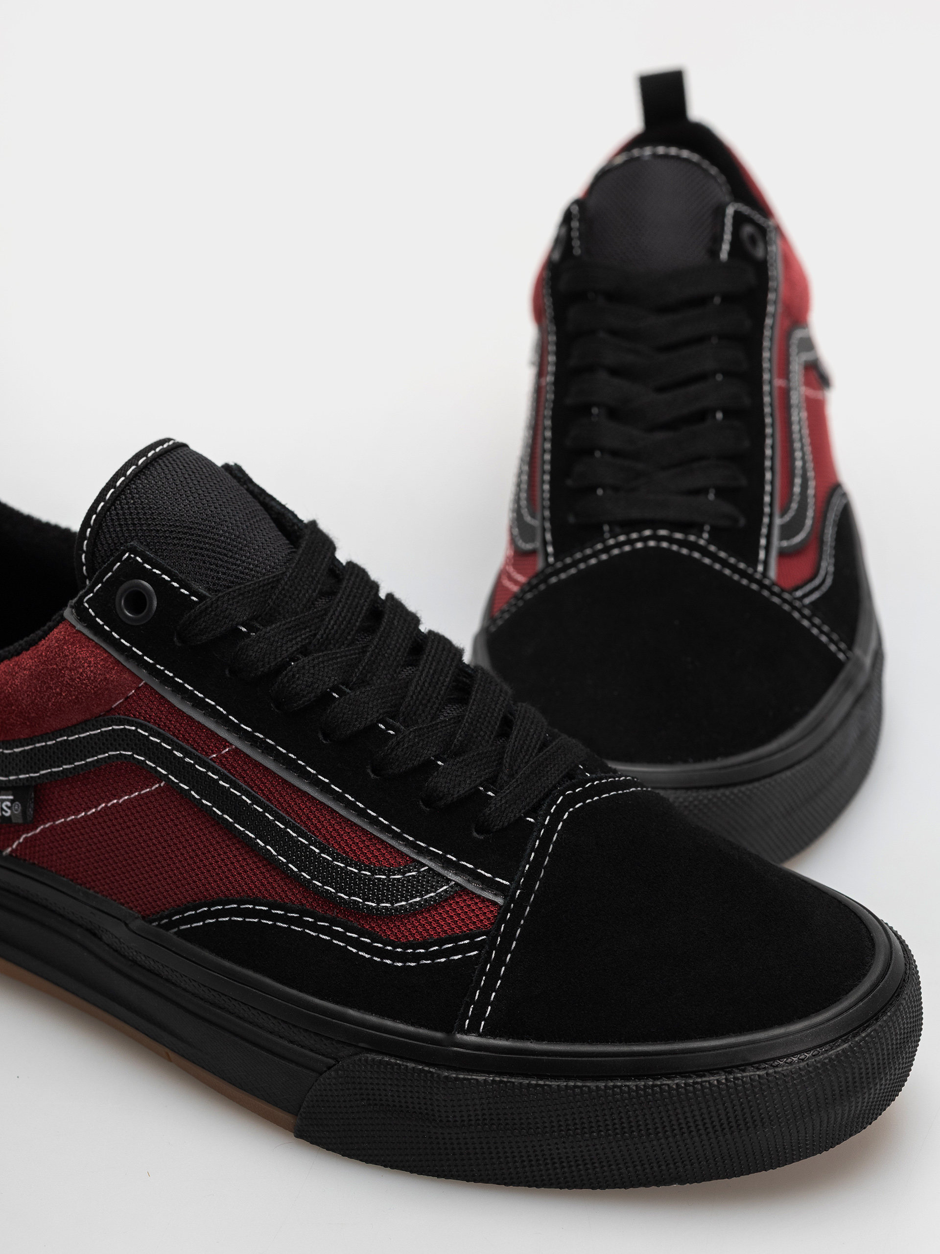 Topánky Vans Skate Old Skool Wafflecup (black/red)