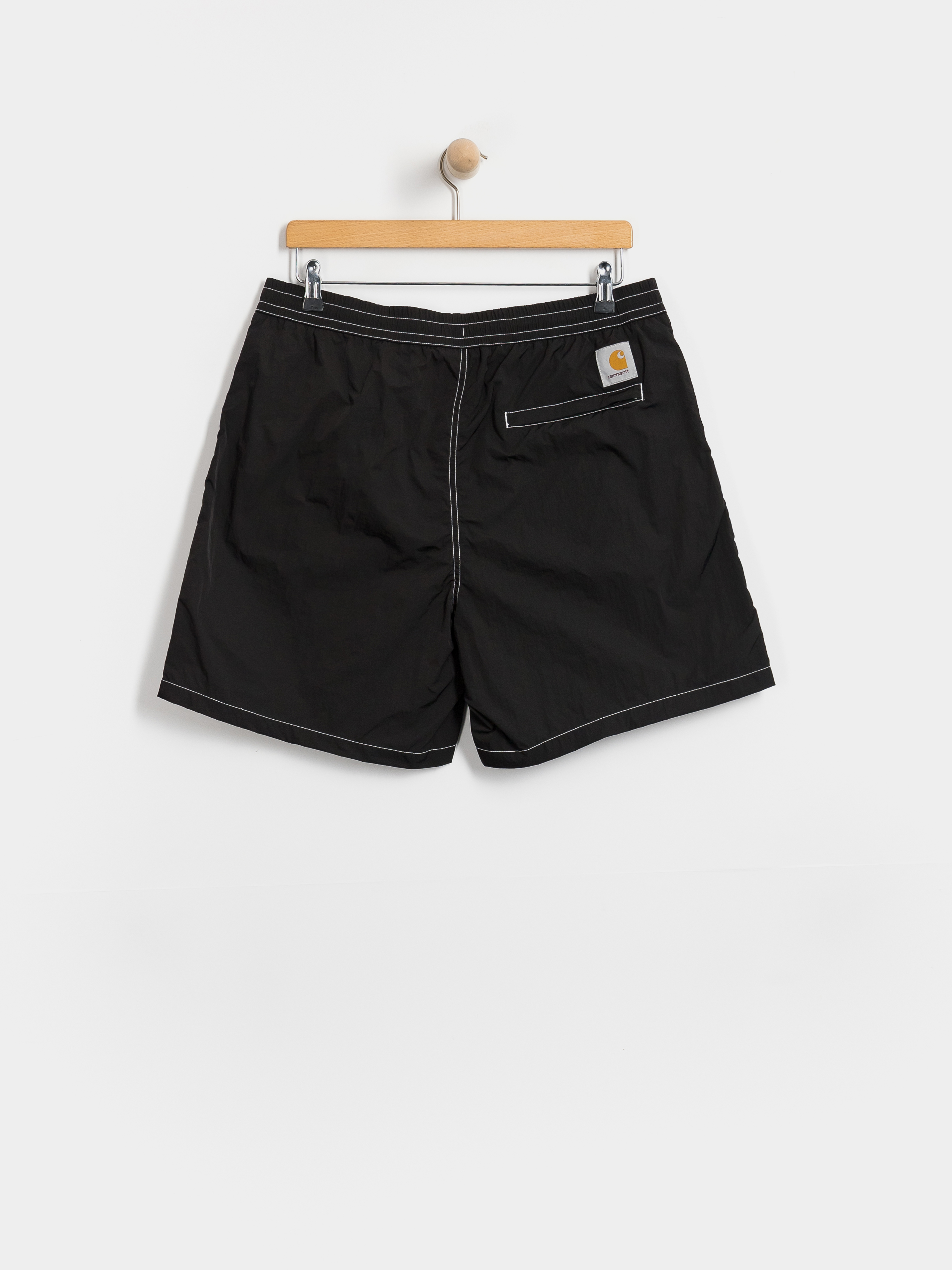 Kraťasy Carhartt WIP Canby Swim (black/white)