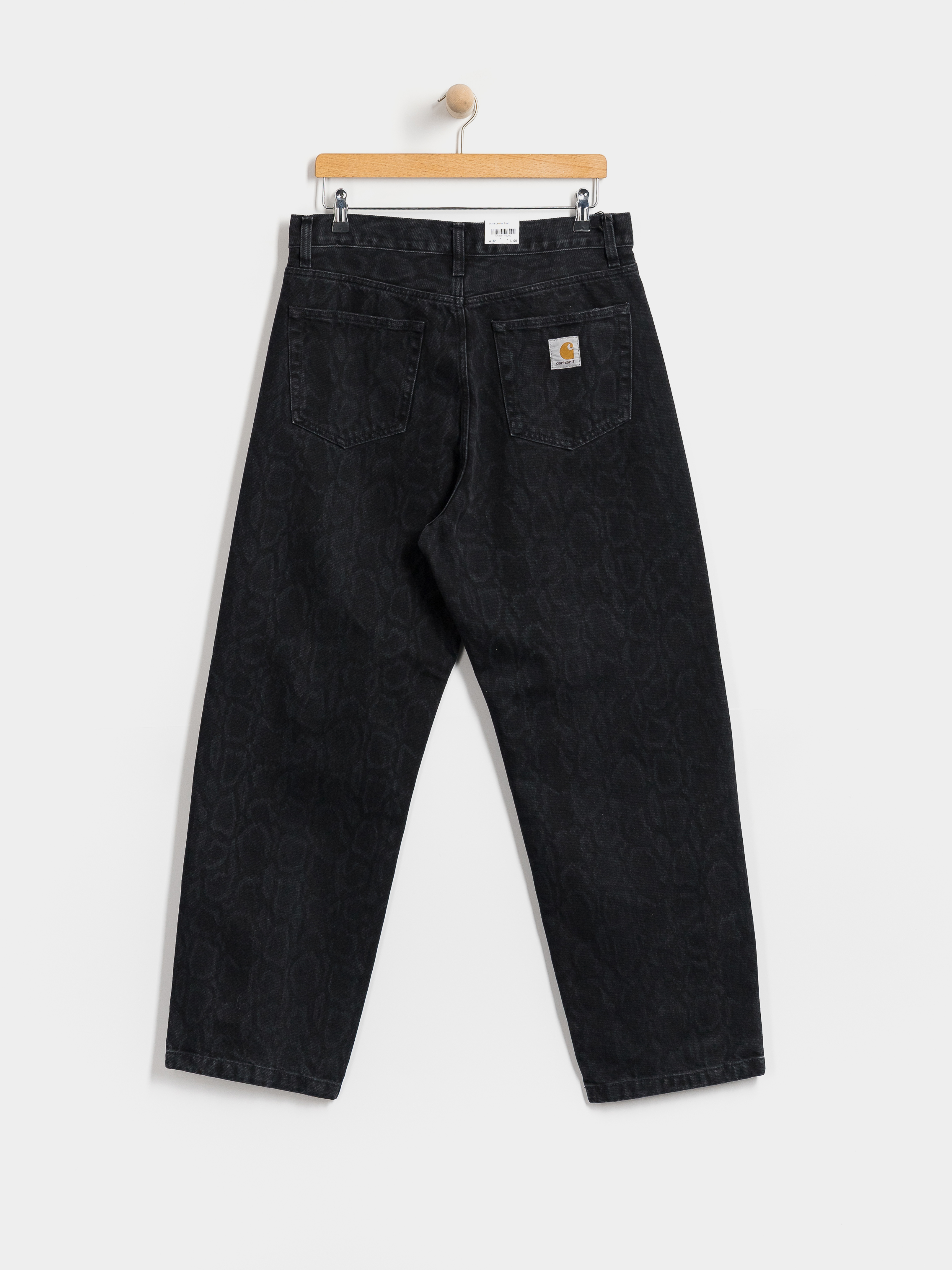 Nohavice Carhartt WIP Snake Landon (snake camo/black)